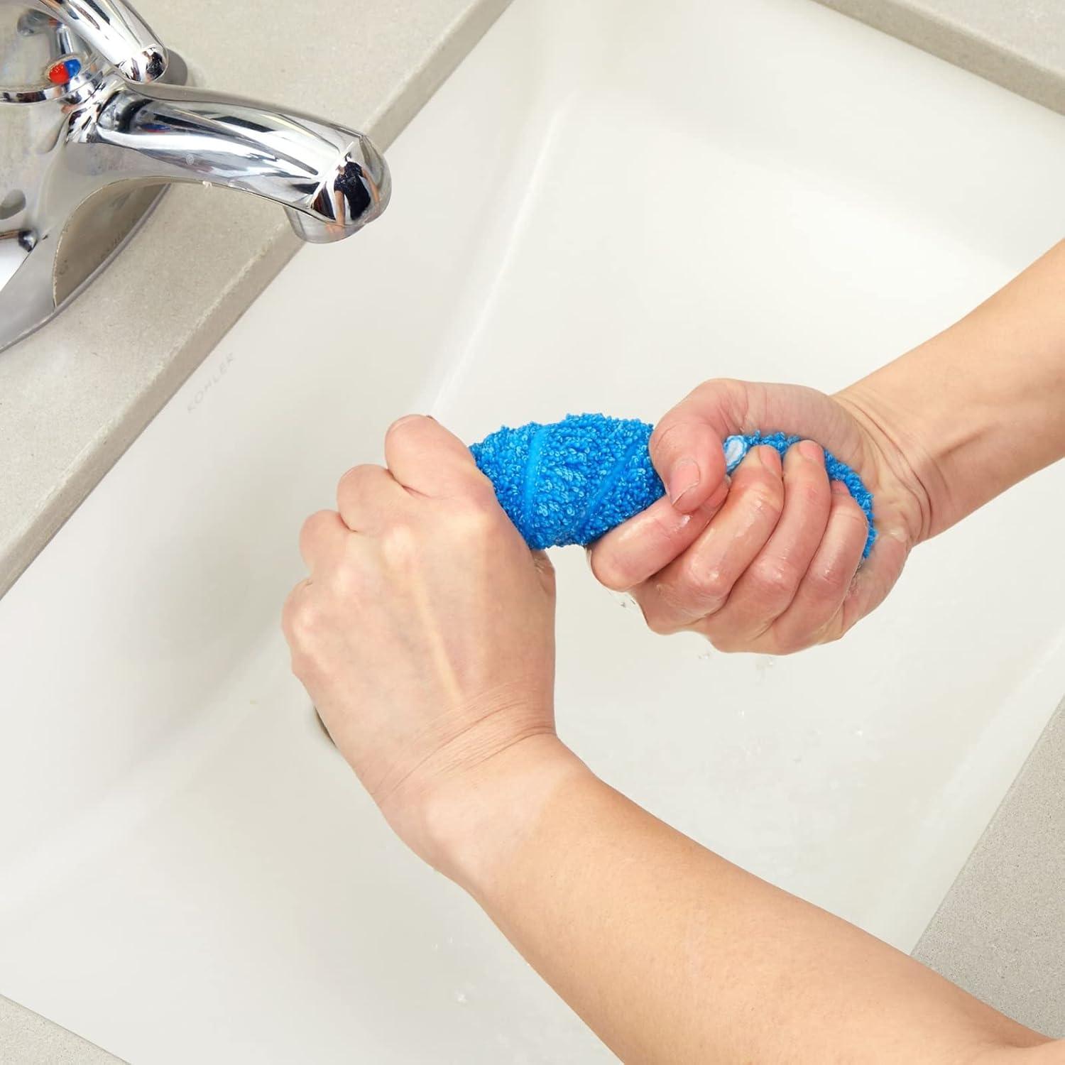 Juvale 10 Almohadillas de Microfibra Reutilizables 41.9 cm