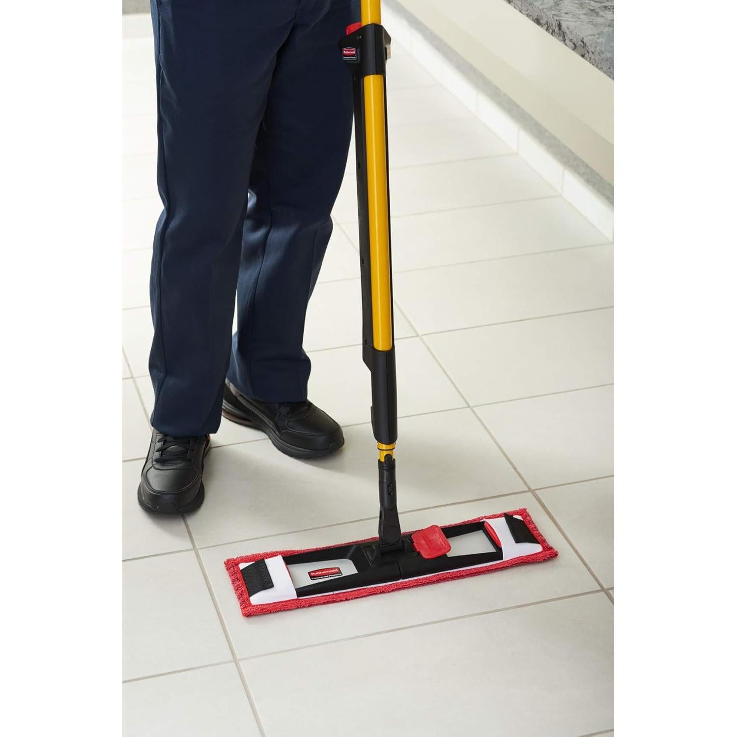 Pad de Microfibra 49x15cm Rubbermaid para Mopas Planas