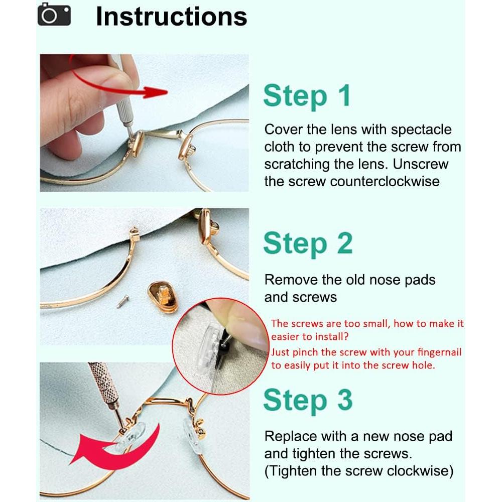 Almohadillas de Nariz PTSLKHN 15x8mm Silicona Suave