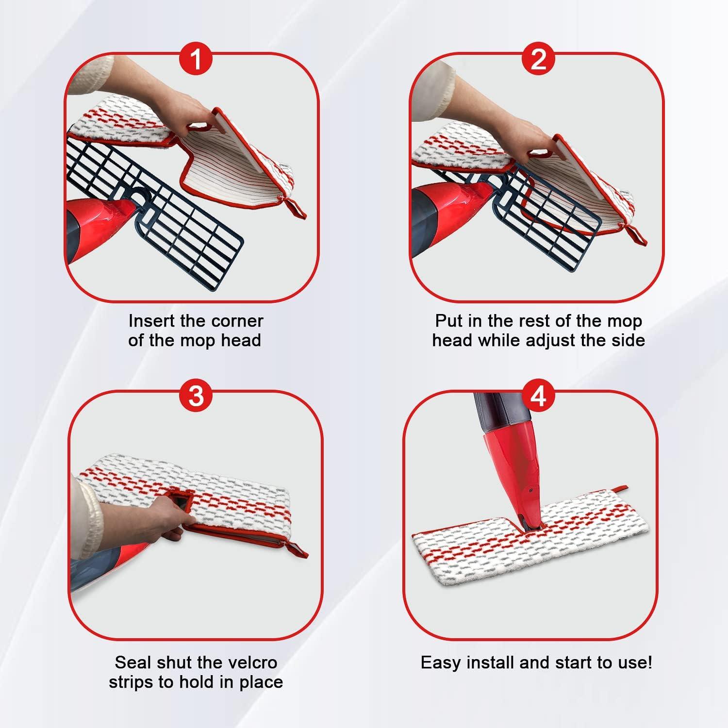 Paños de Fregona Microfibra Ocedar ProMist MAX - 3 Piezas