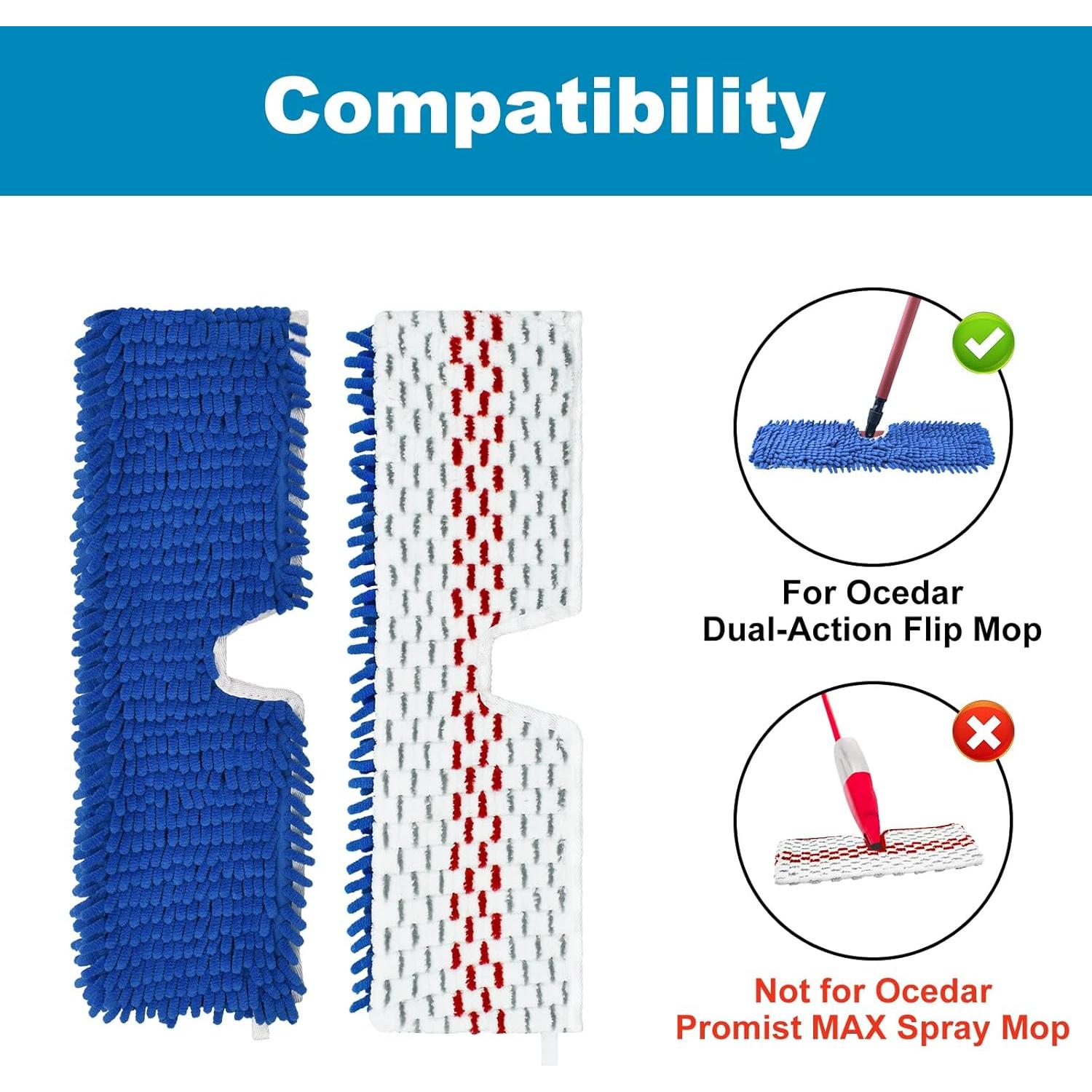 Reemplazo Cabezal Mopa Microfibra O-Cedar 2-Pack