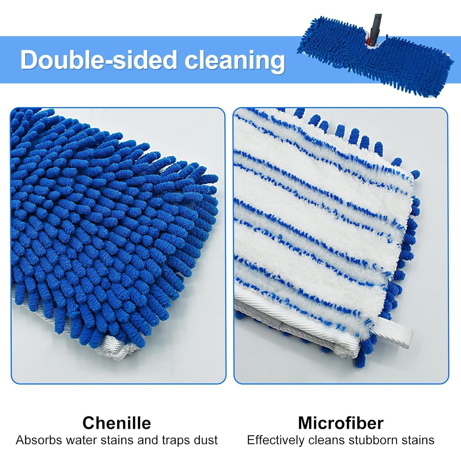 Paquete de 3 cabezales de trapeador Ocedar microfibra