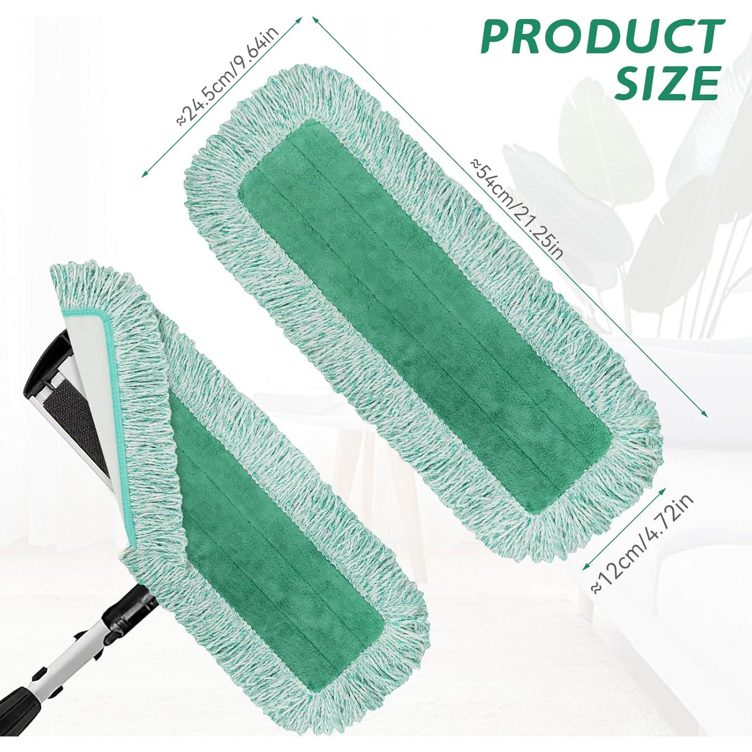 Paños de trapeador Rubbermaid 18" Reemplazo 8 paquetes