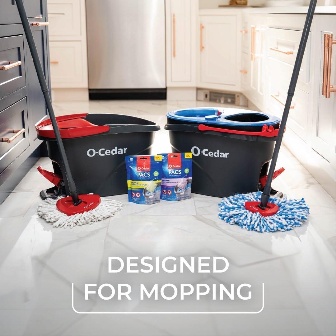 Limpiador de Suelos Duros O-Cedar PACS 10 Unidades Aroma Cítrico