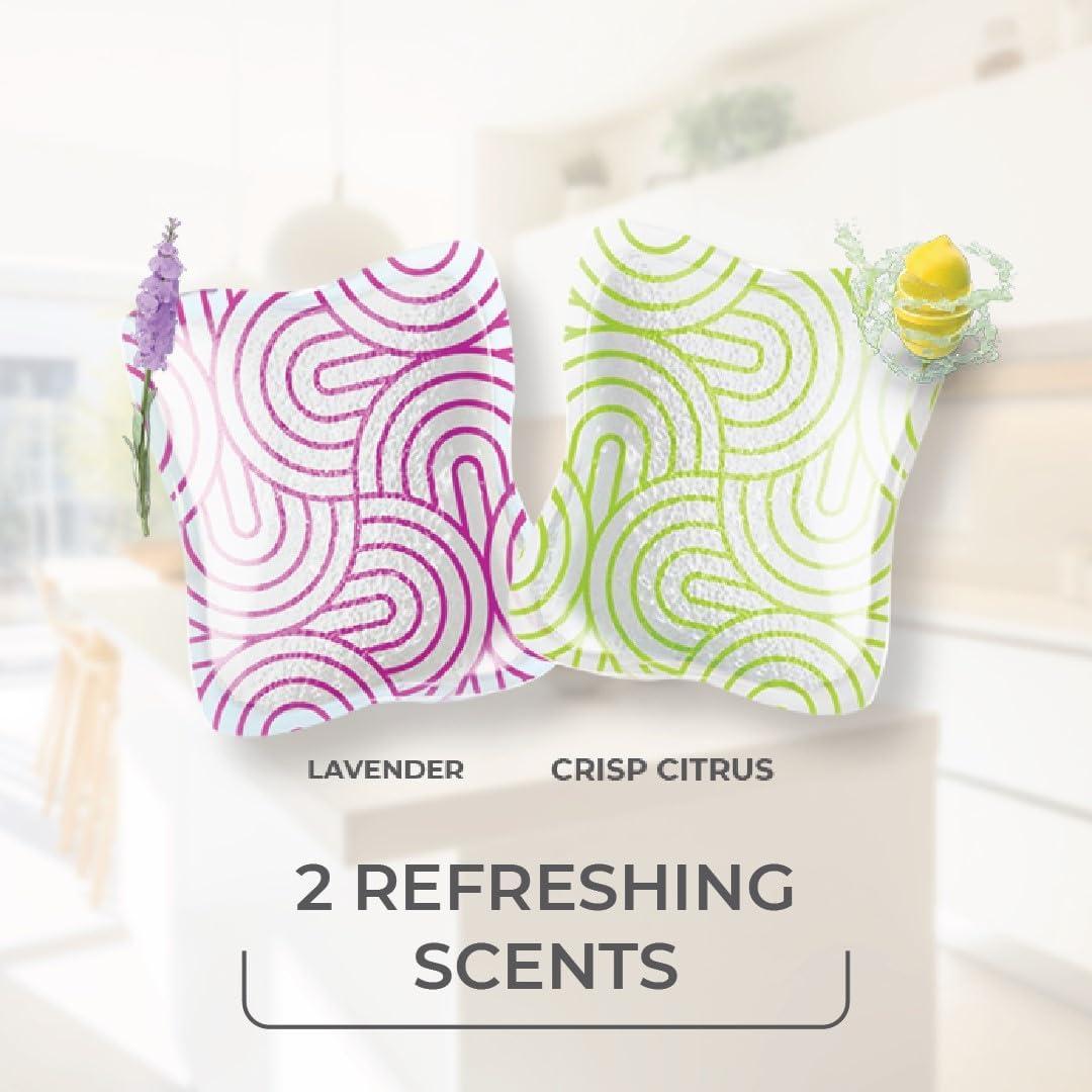 Limpiador de Suelos Duros O-Cedar PACS 10 Unidades Aroma Cítrico