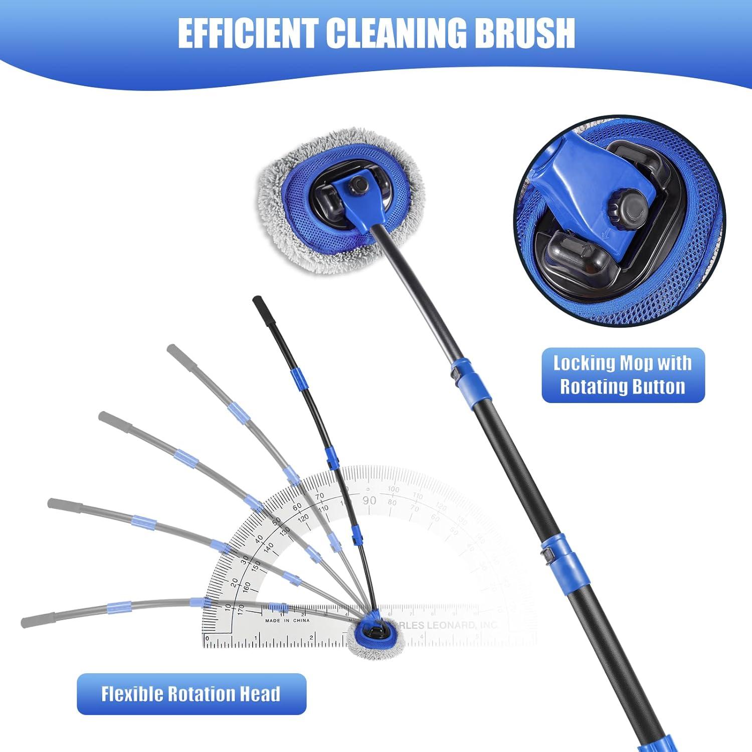 Mopa Limpiadora de Paredes Newruiheng 142 cm Microfibra