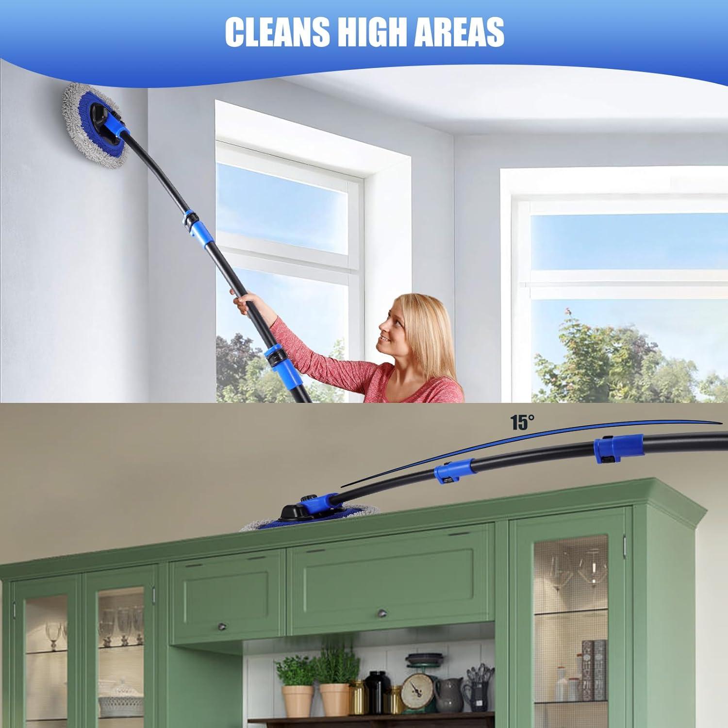 Mopa Limpiadora de Paredes Newruiheng 142 cm Microfibra