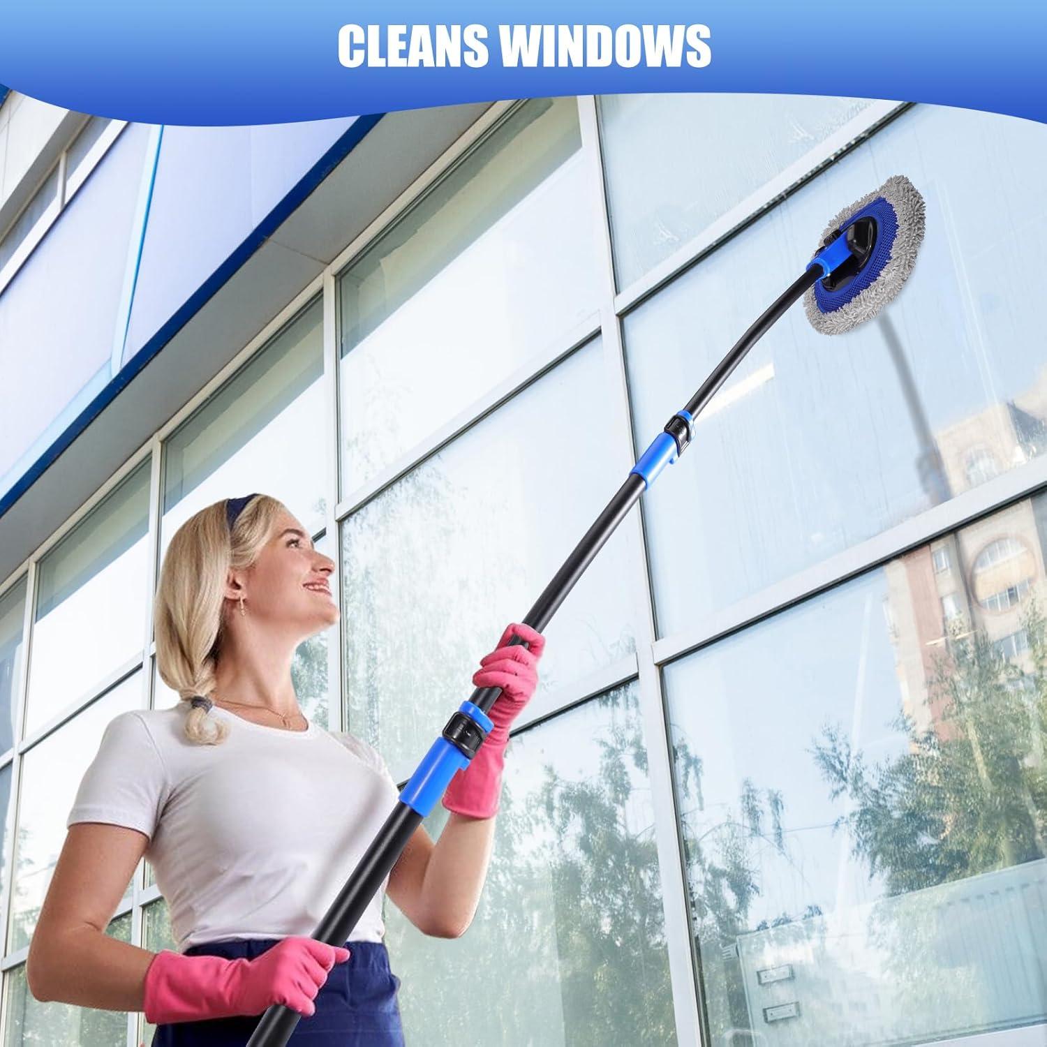 Mopa Limpiadora de Paredes Newruiheng 142 cm Microfibra