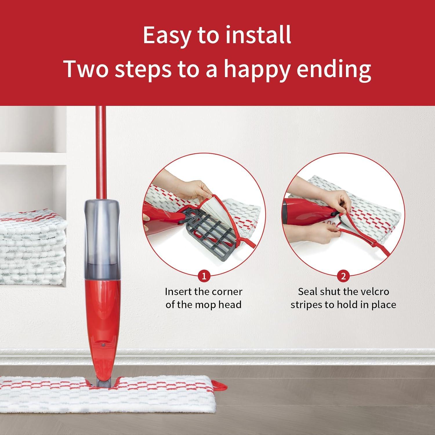 Paquete de 5 Almohadillas de Microfibra para Mopa O-Cedar