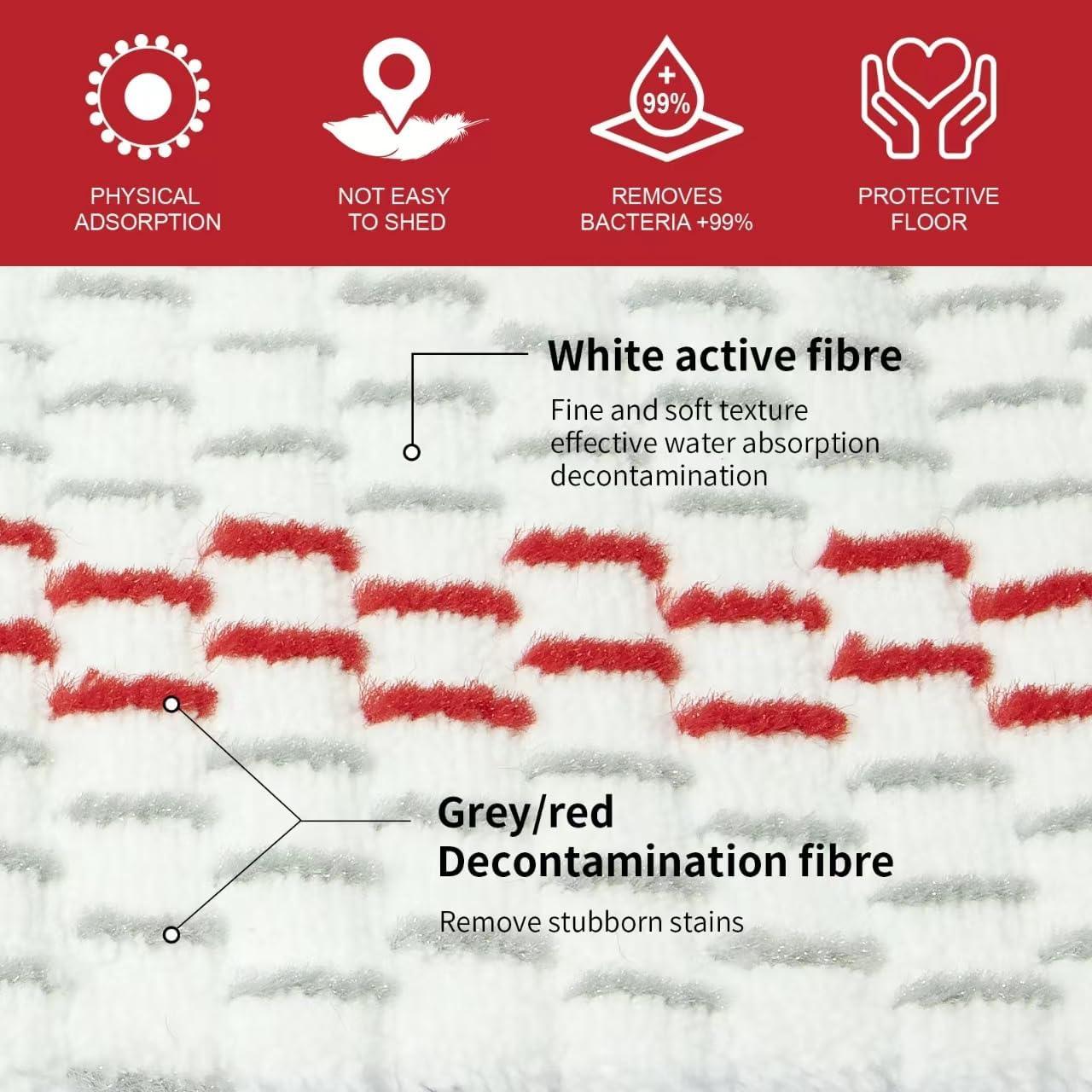 Paquete de 5 Almohadillas de Microfibra para Mopa O-Cedar