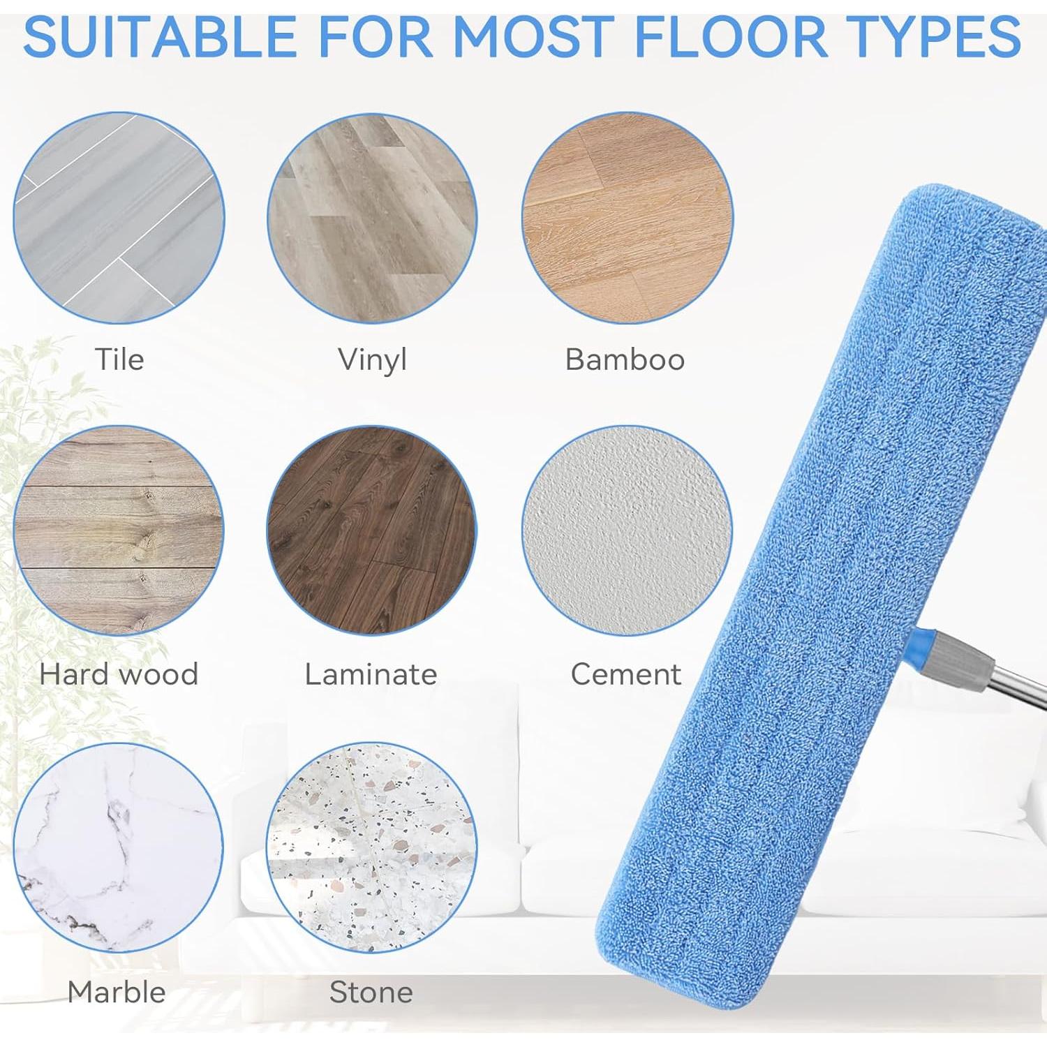 Paquete de 8 Paños de Microfibra 24" Rubbermaid Commercial