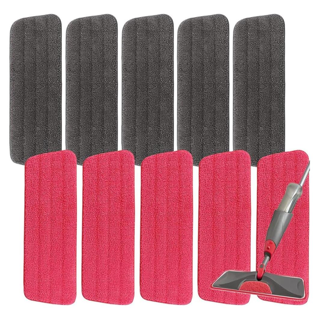 Paños de Microfibra Sgizoku 41.91x13.97cm Reutilizables 10 Unidades