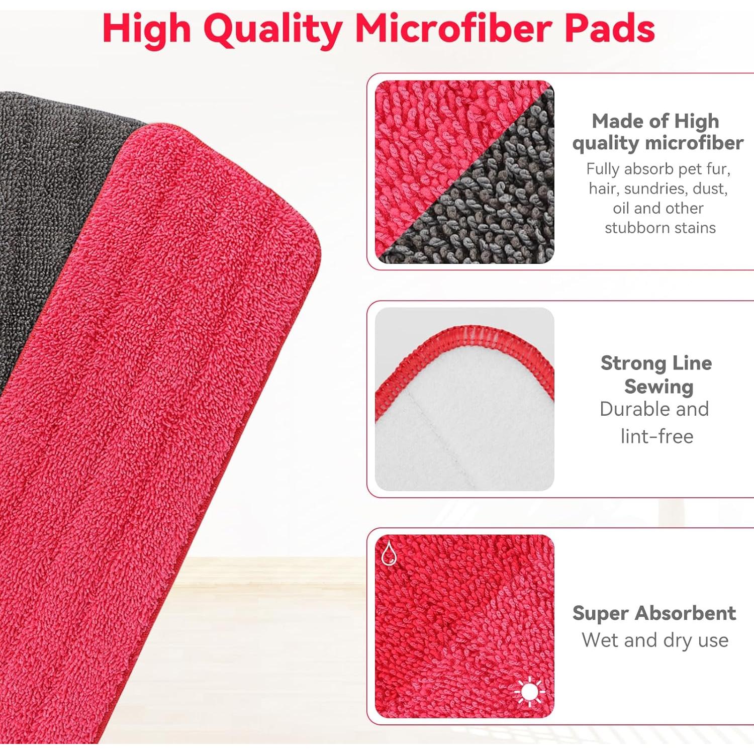 Paños de Microfibra Sgizoku 41.91x13.97cm Reutilizables 10 Unidades