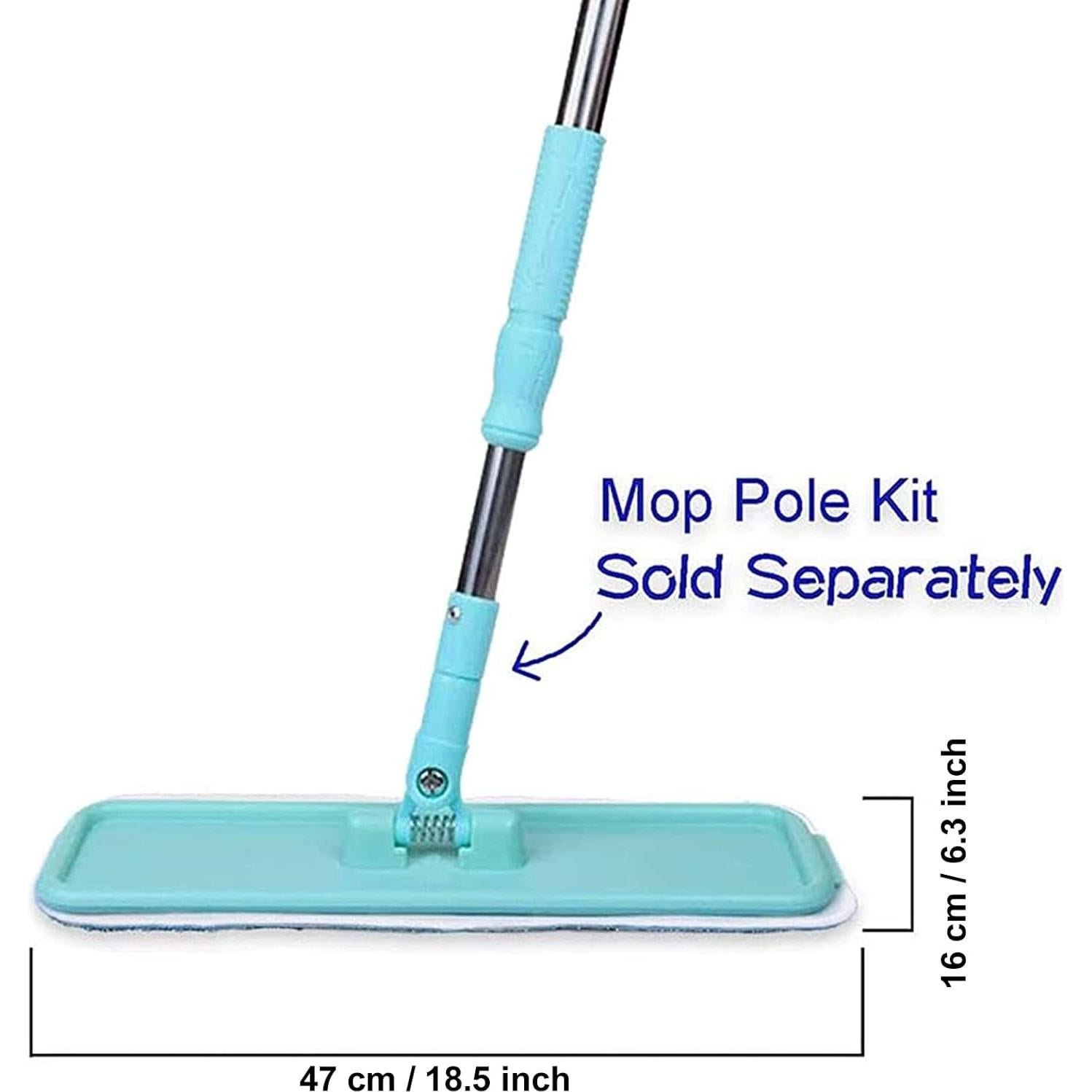 Paños de Mopa de Microfibra AILELAN 18" Reutilizables 6 Pzas