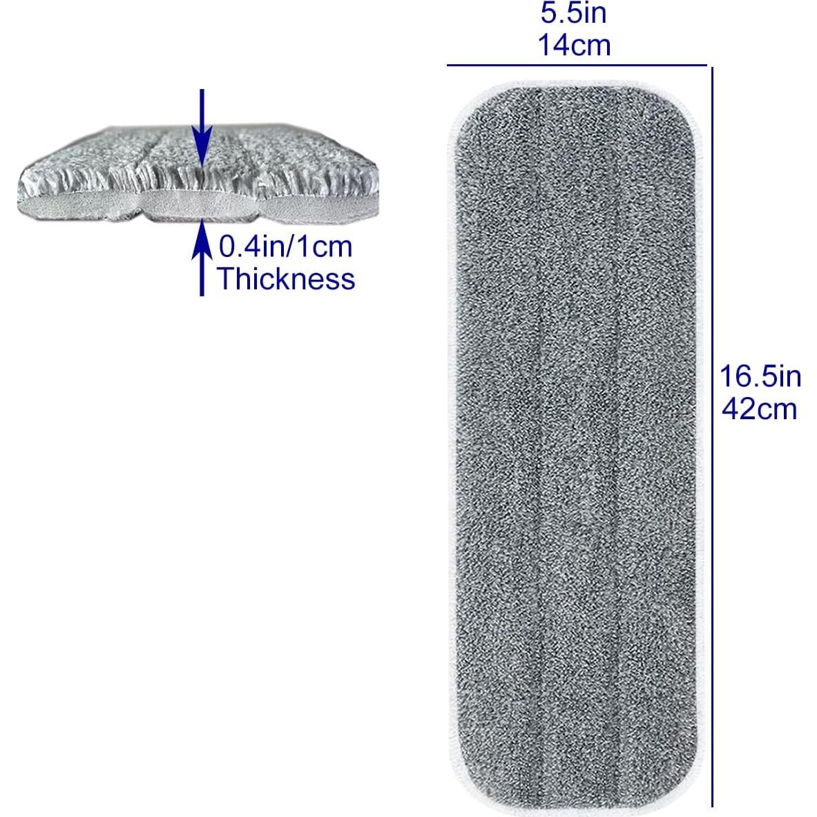 Paños de Repuesto para Mopas JOYHAA 41.91x13.97 cm 6 Pzas