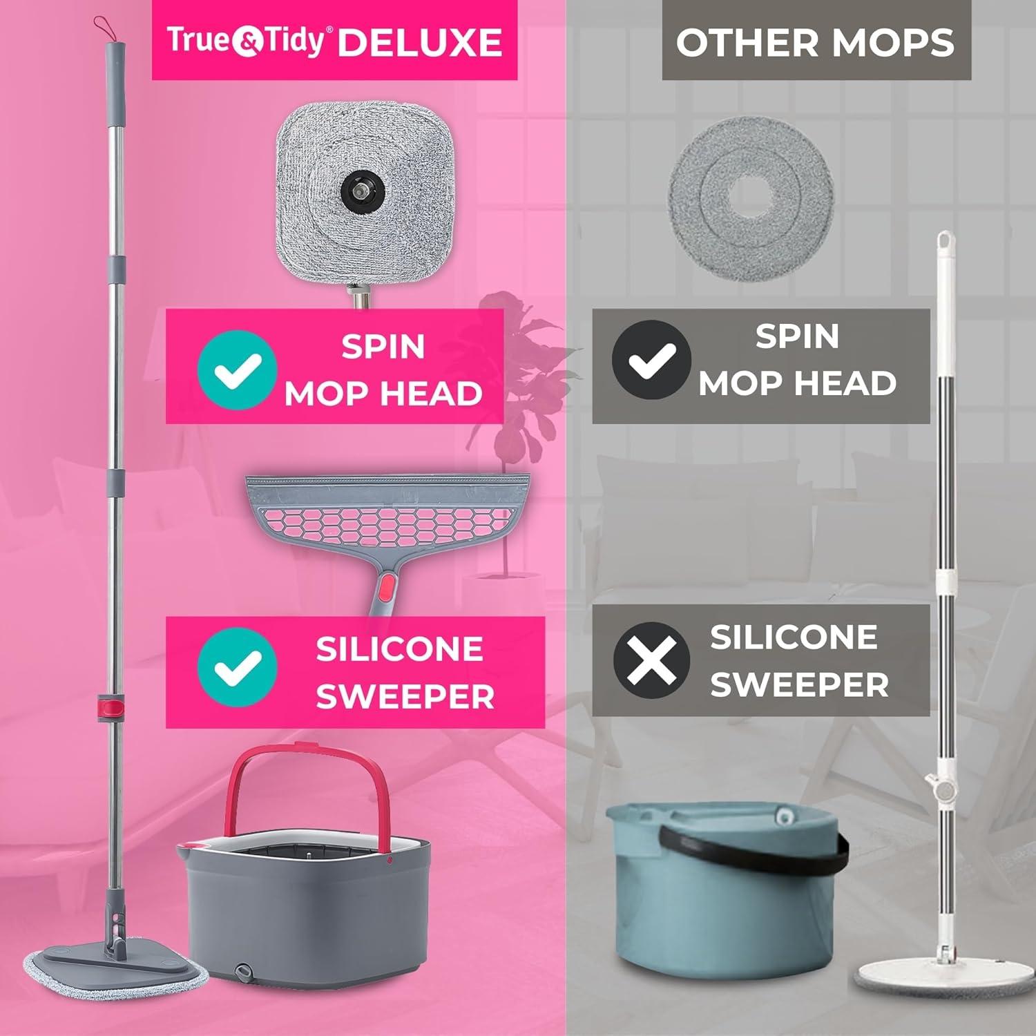 Mopa Giratoria Deluxe True & Tidy 360° Autolimpiante