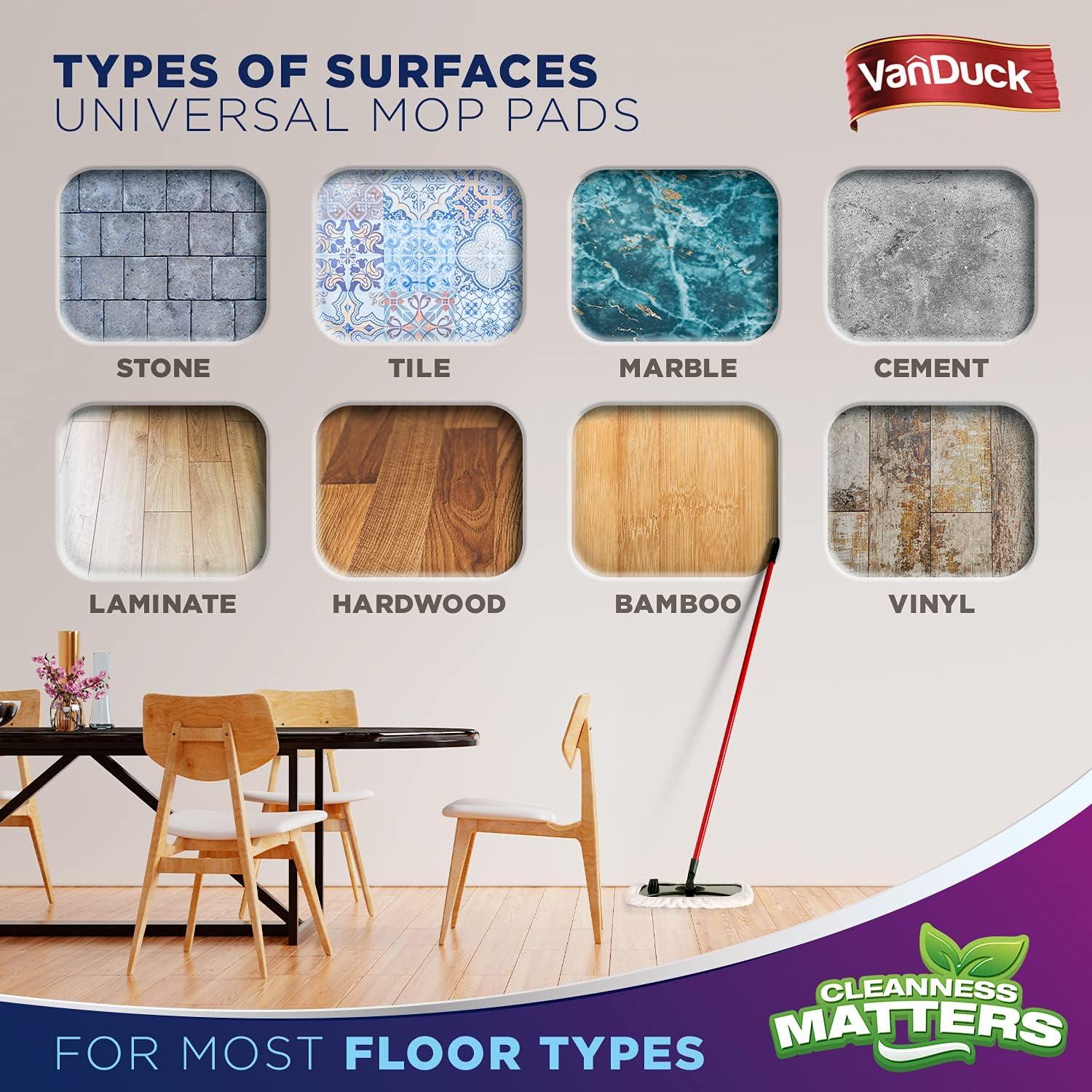 Paños de Mopa de Algodón VanDuck 15x8 cm 6-Pack