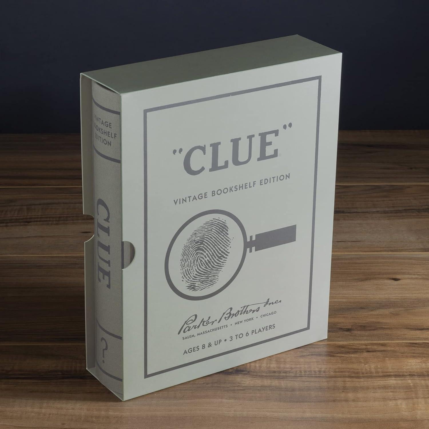 Juego de Mesa Clue Vintage WS Game Company 3-6 Jugadores