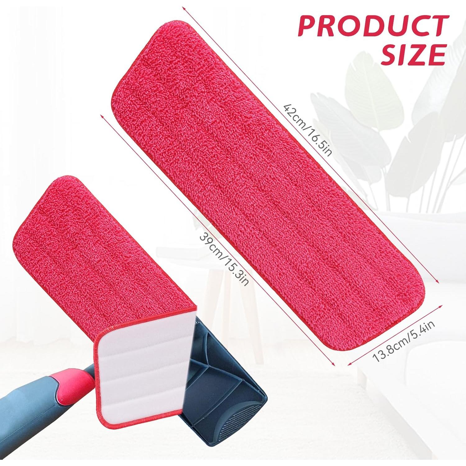 Almohadillas de Microfibra Reutilizables BeiLan 12 Pzas 42x14cm