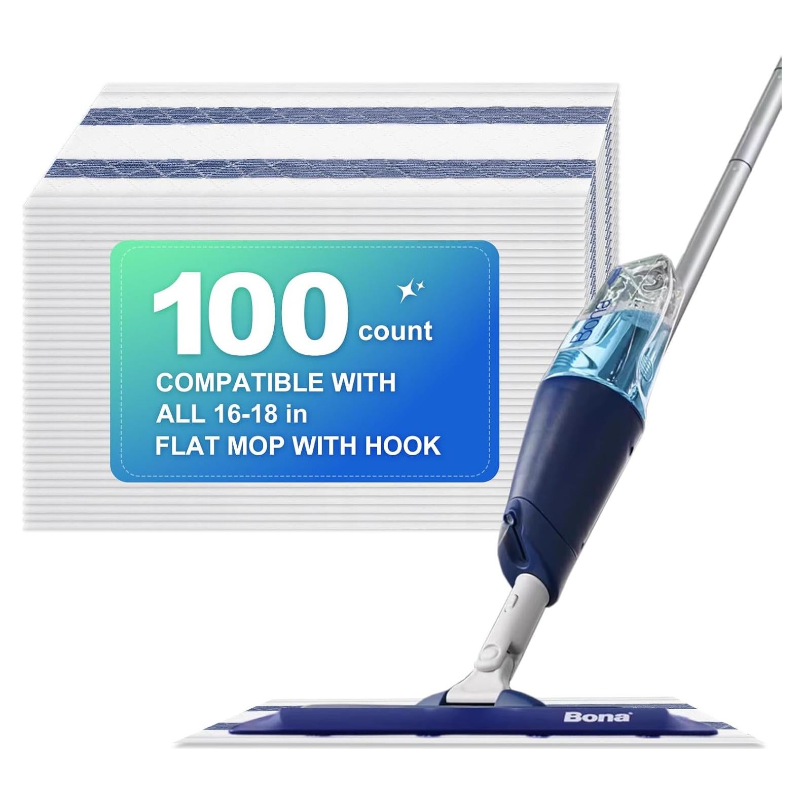 Paños de Microfibra Desechables YHOVID para Mopas 40-46 cm