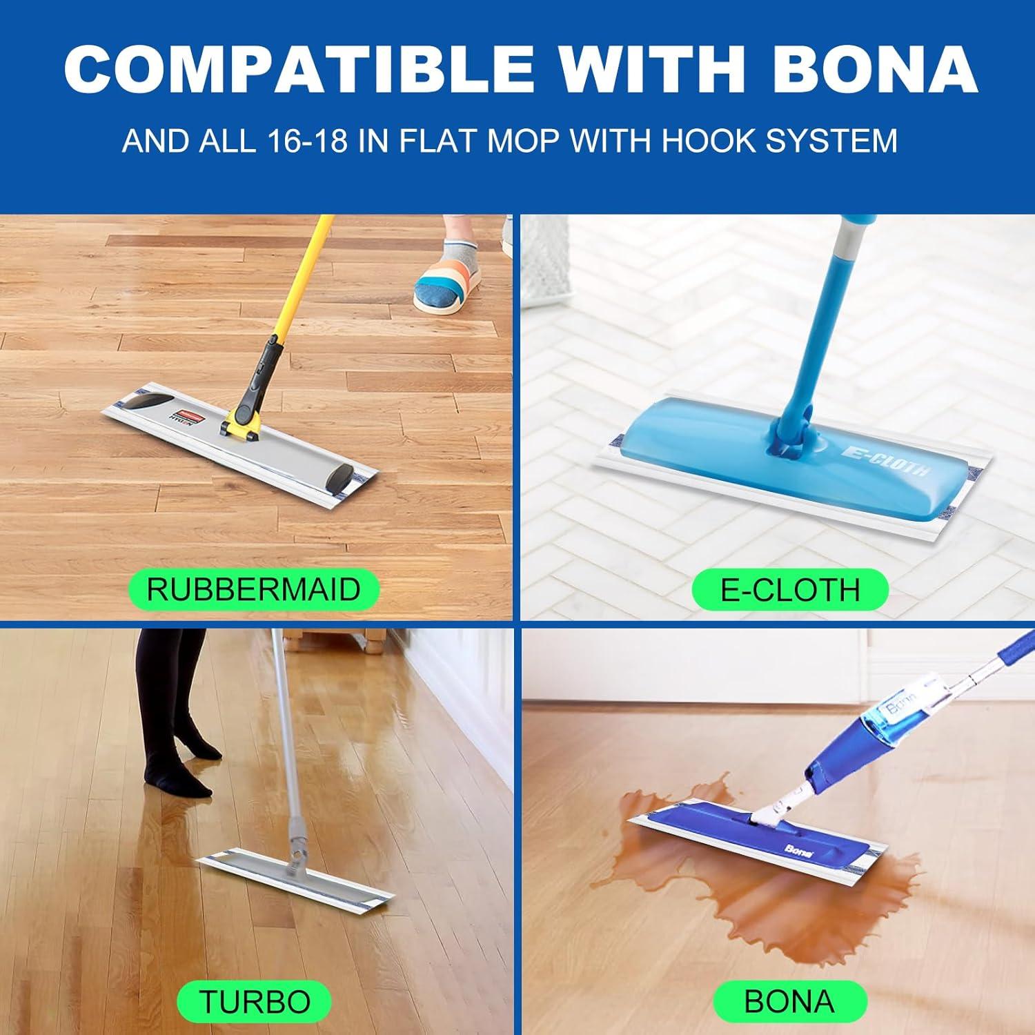 Paños de Microfibra Desechables YHOVID para Mopas 40-46 cm