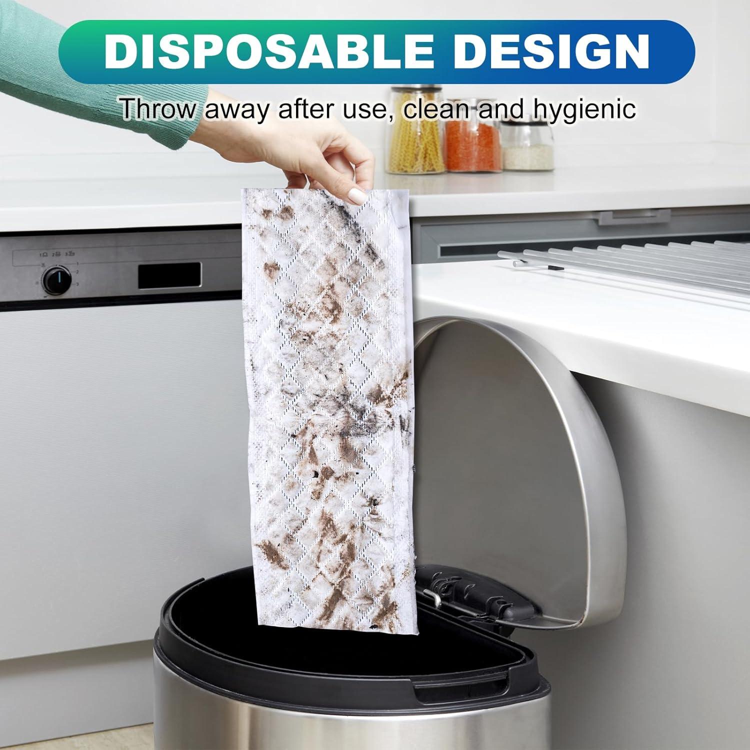 Paños de Microfibra Desechables YHOVID para Mopas 40-46 cm