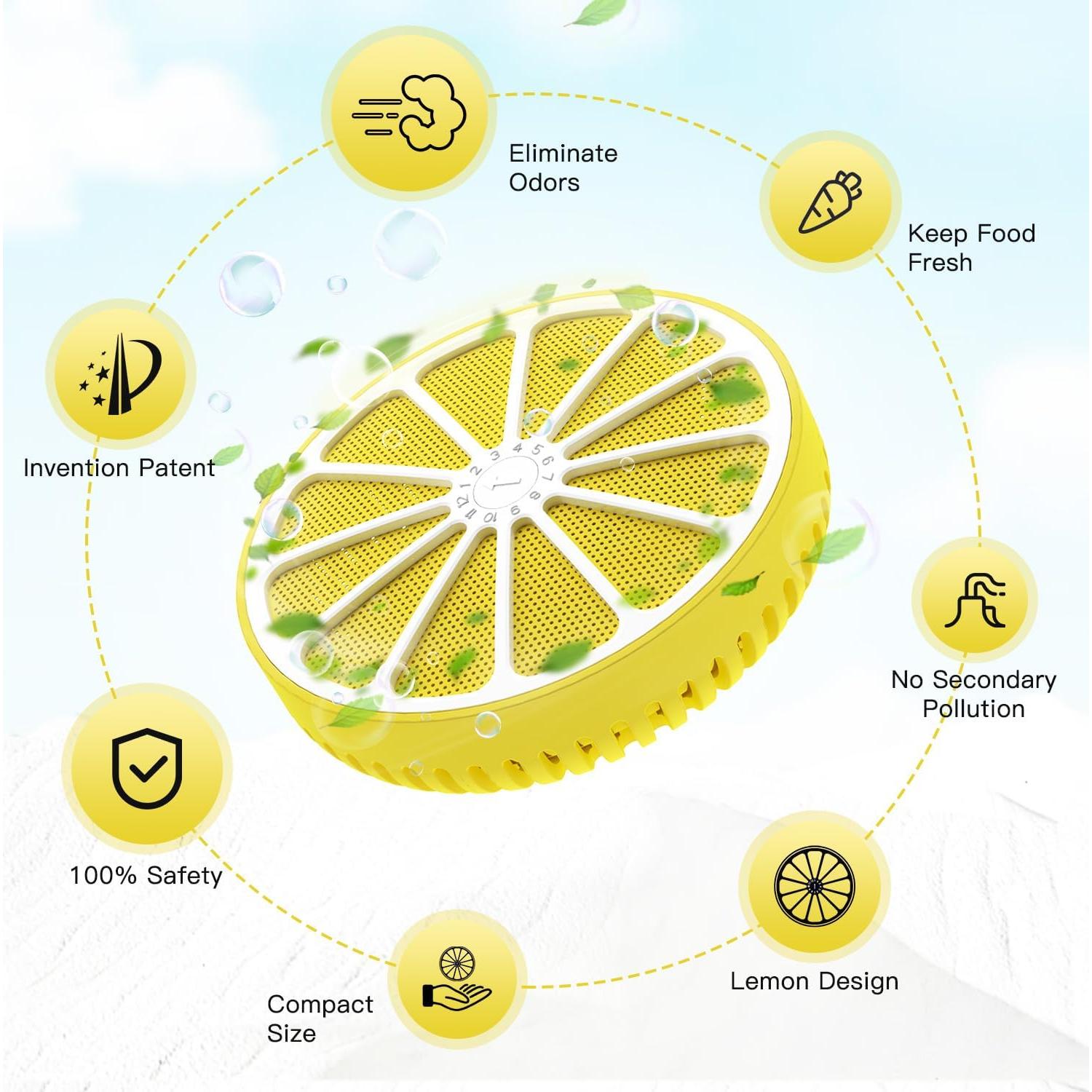 Desodorante de Refrigerador PURUYE 50g, Eliminador de Olores