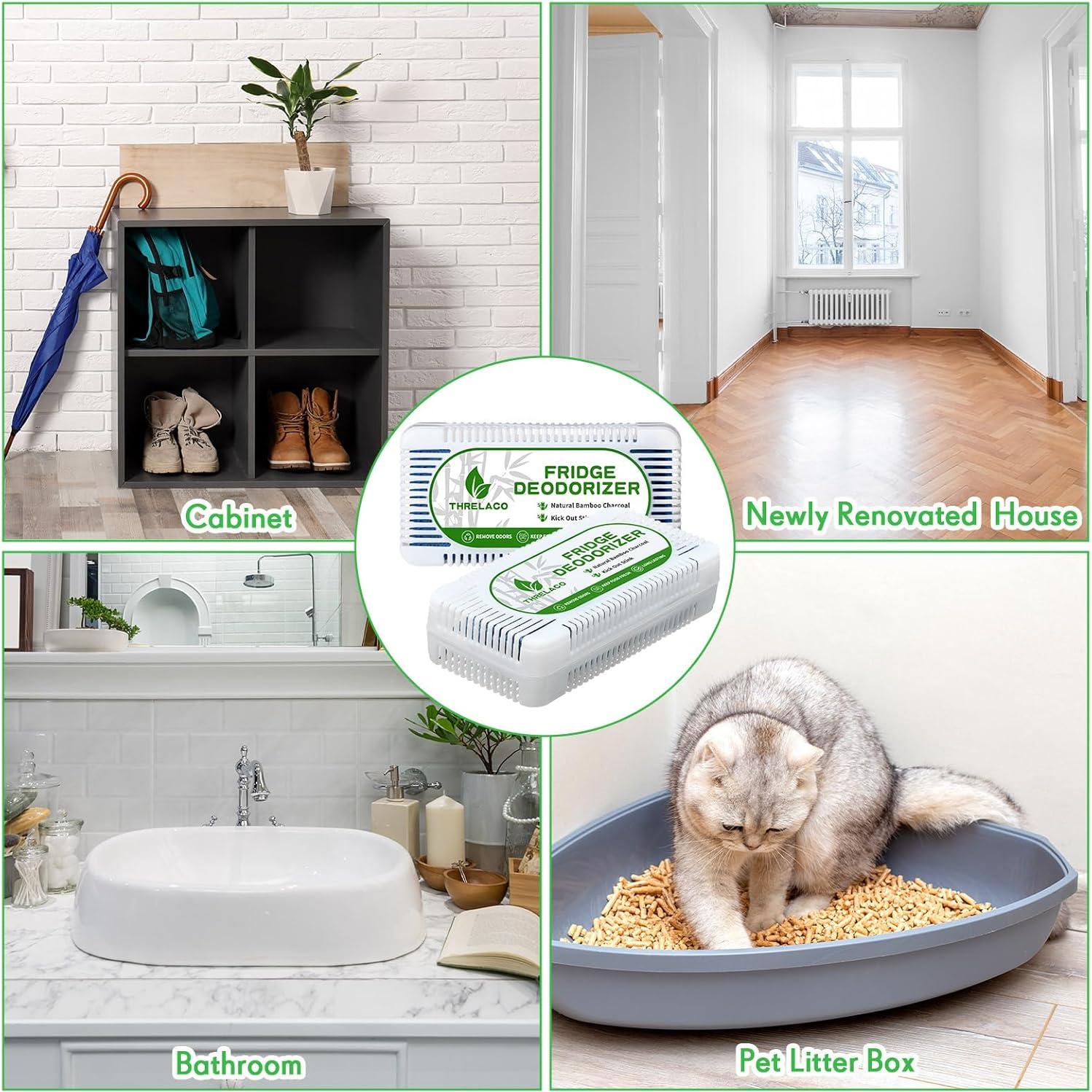 Paquete de 15 desodorantes de refrigerador Threlaco 900g