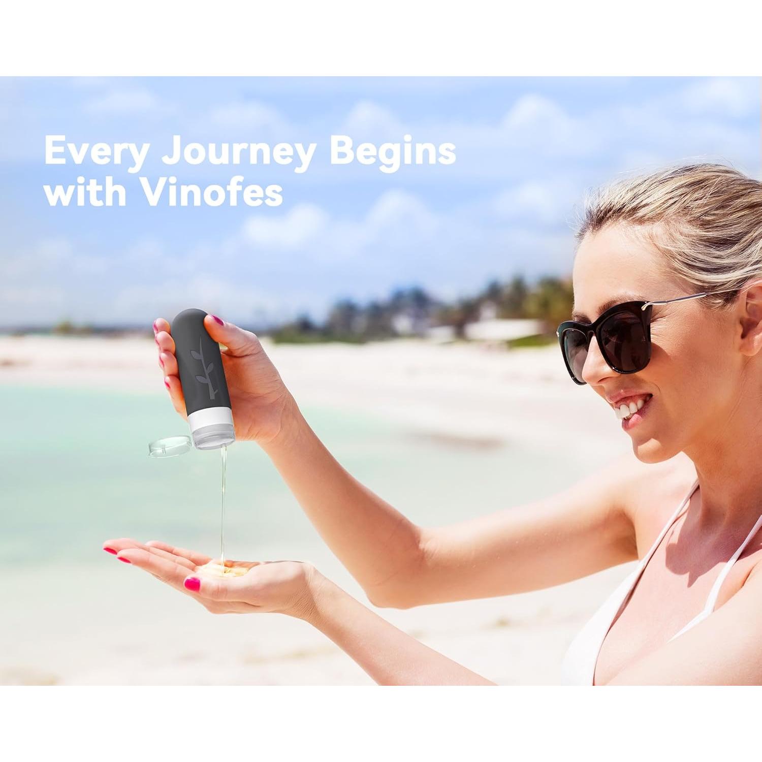 Kits de Artículos de Tocador de Viaje Vinofes 16 Piezas