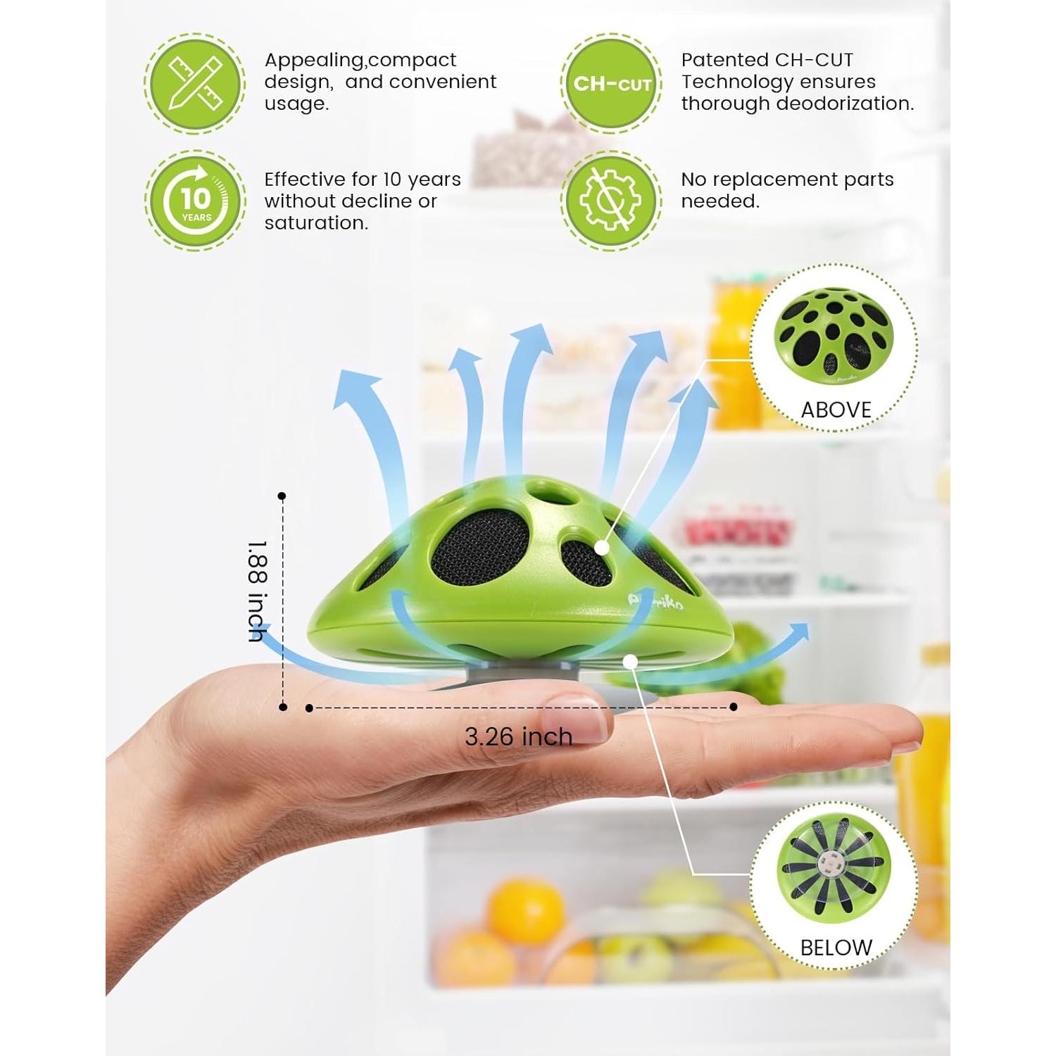 Desodorante de Nevera Toprain PUR2, Efectivo 10 Años, Sin Fragancia