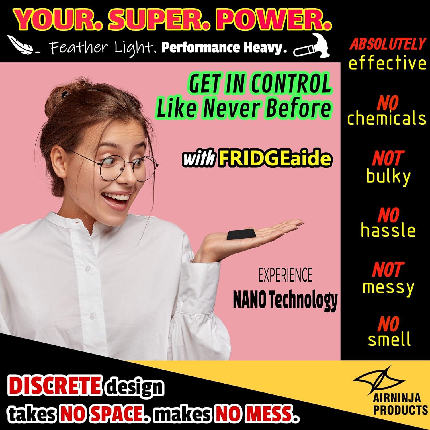 Desodorante de Nevera FridgeAide AIRNINJA - 2 Unidades