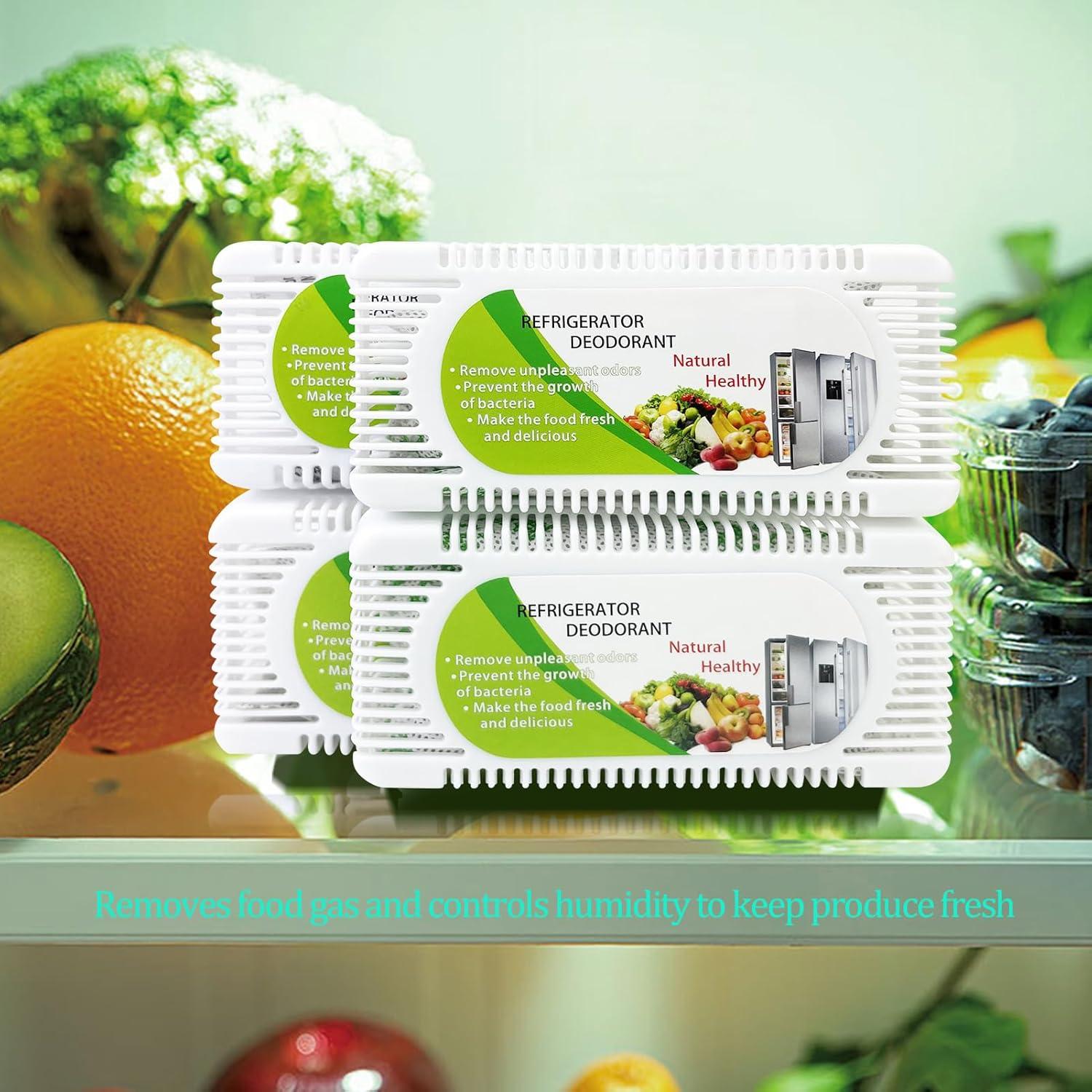 Paquete de 6 Desodorantes Reutilizables para Refrigerador IcePac