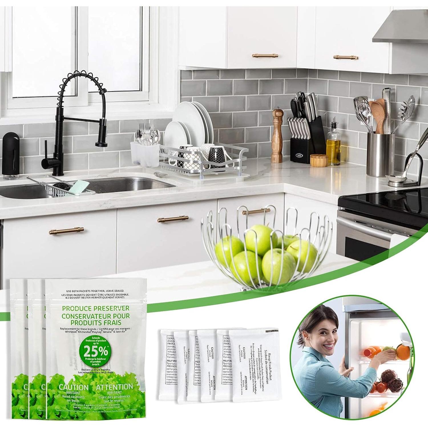 Conservador de Productos AMI PARTS W10346771A 6 Paquetes