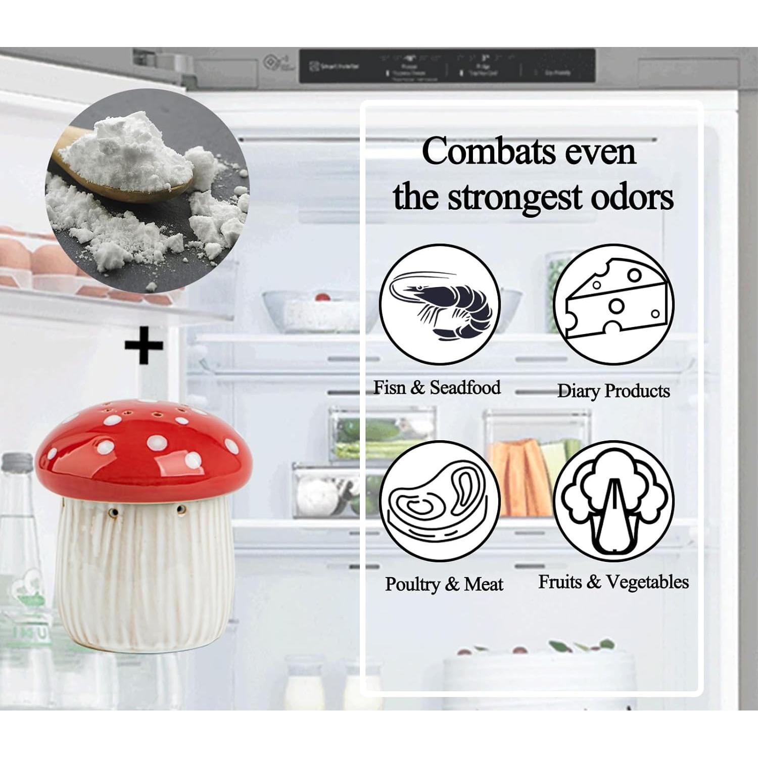 Soporte de Bicarbonato de Sodio Hongo Cerámica Refrigerador