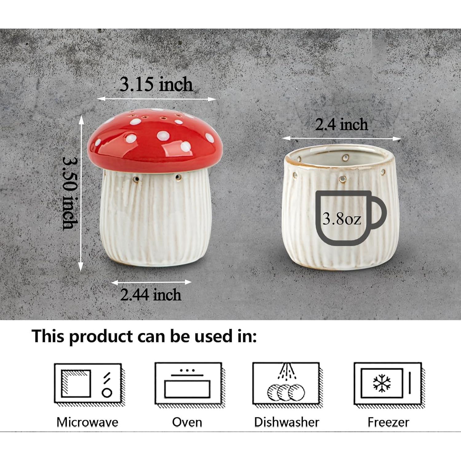 Soporte de Bicarbonato de Sodio Hongo Cerámica Refrigerador