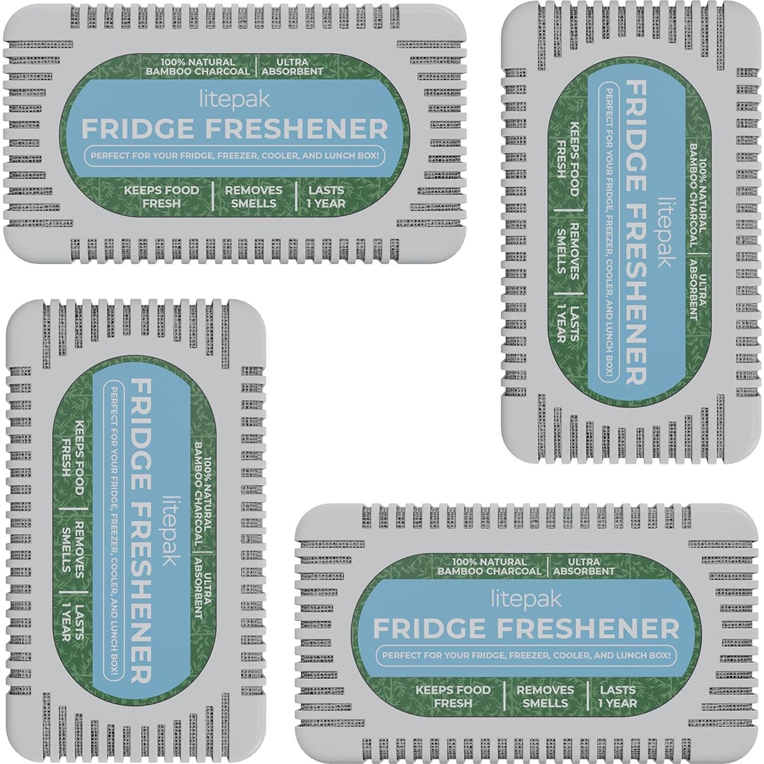 Desodorante Eliminador de Olores Litepak 4 Paquete Carbón