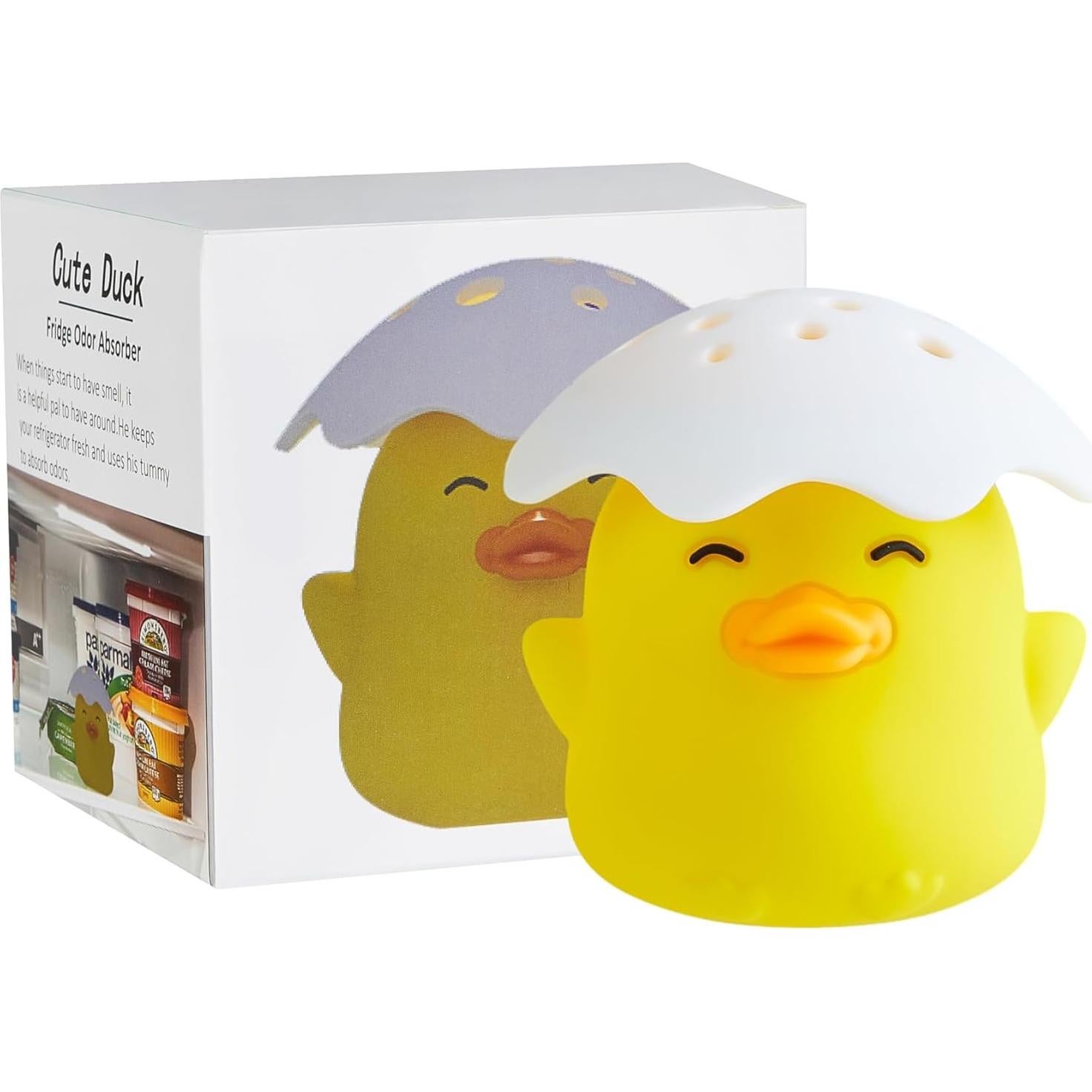 Desodorante Refrigerador Kreeqe Patito Amarillo Bicarbonato