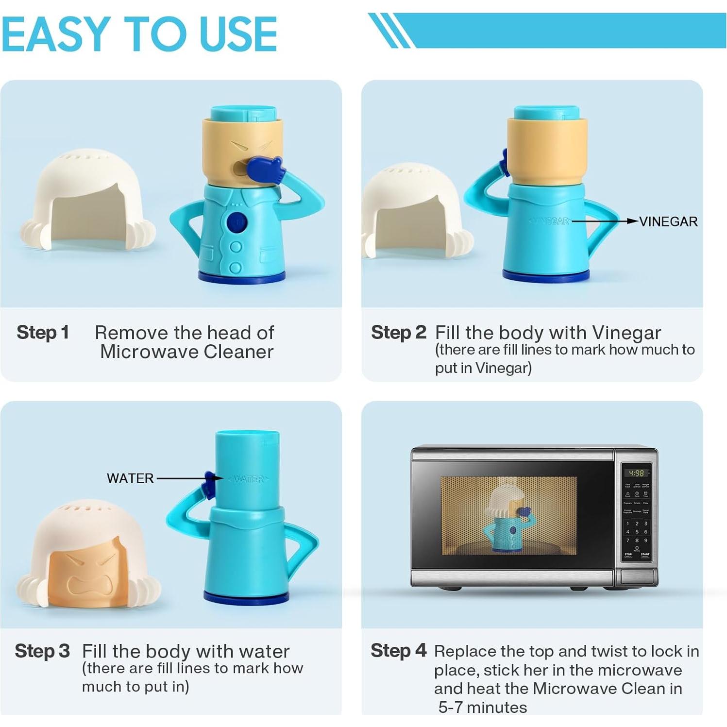 Desodorante de Nevera Spardar Chilly Mama Azul 14,7x11,3 cm