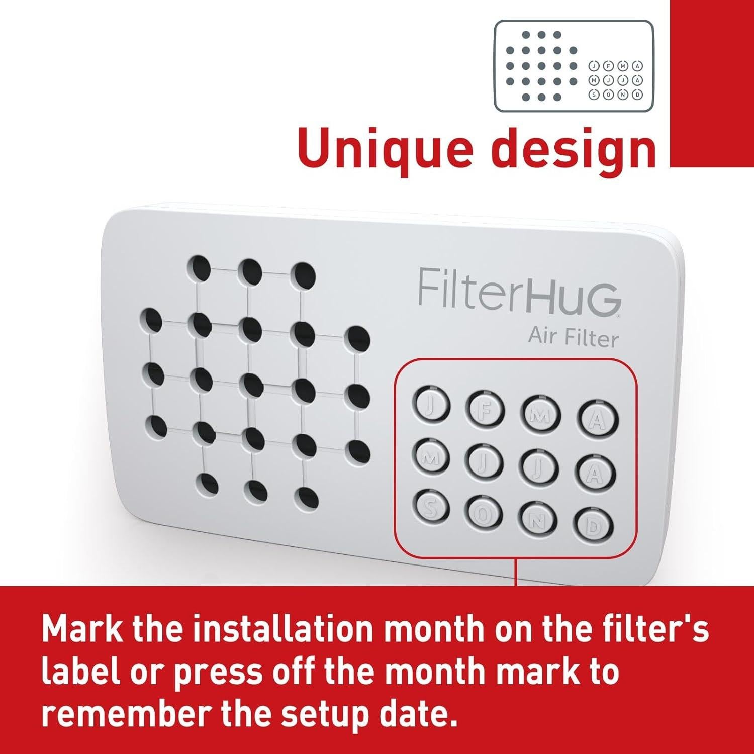 Desodorante para Refrigerador FILTERHUG 2 Pack Carbono Activado