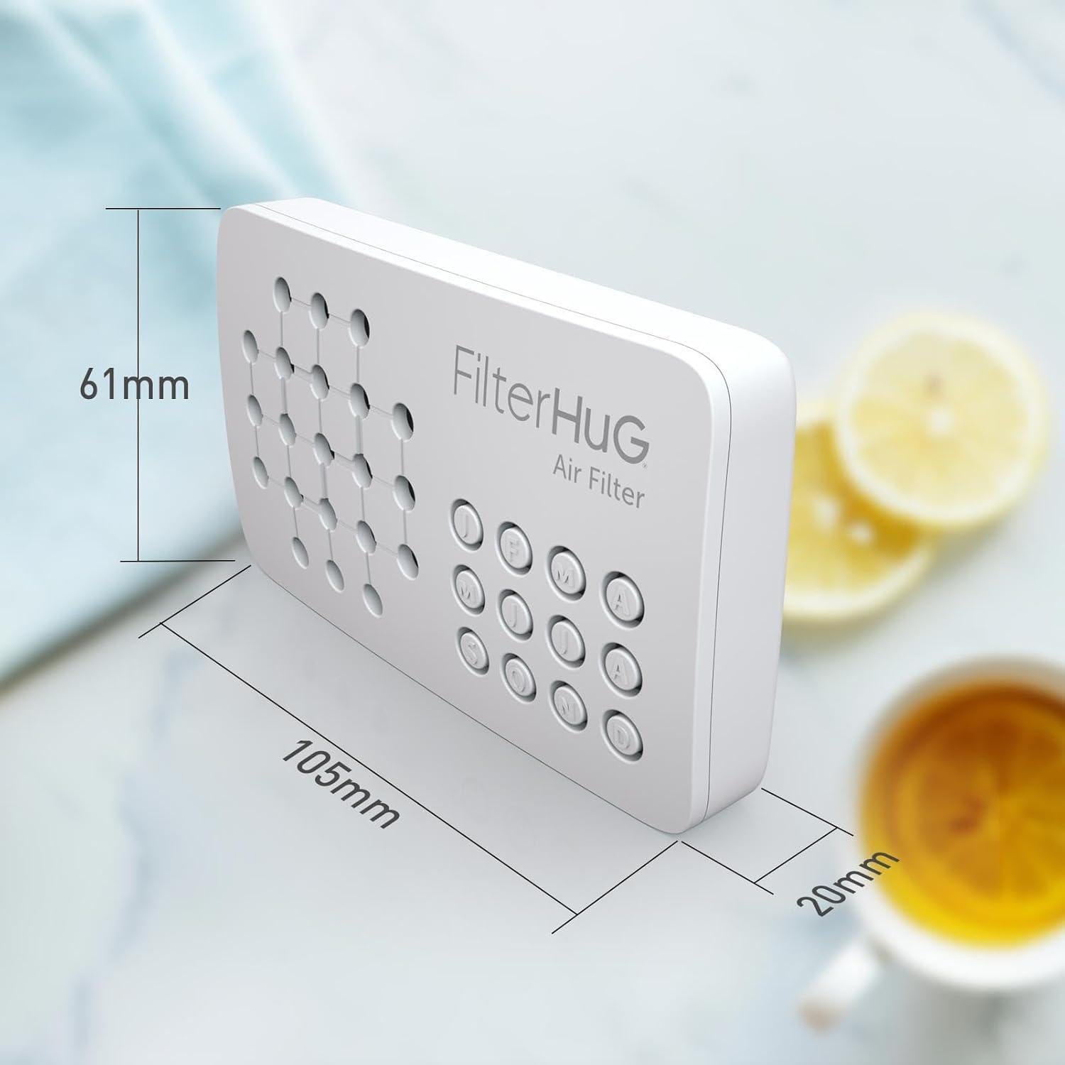 Desodorante para Refrigerador FILTERHUG 2 Pack Carbono Activado