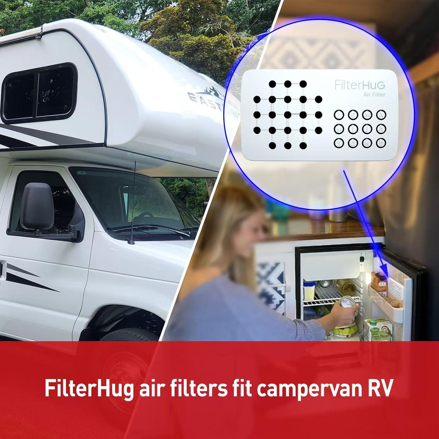 Desodorante para Refrigerador FILTERHUG 2 Pack Carbono Activado