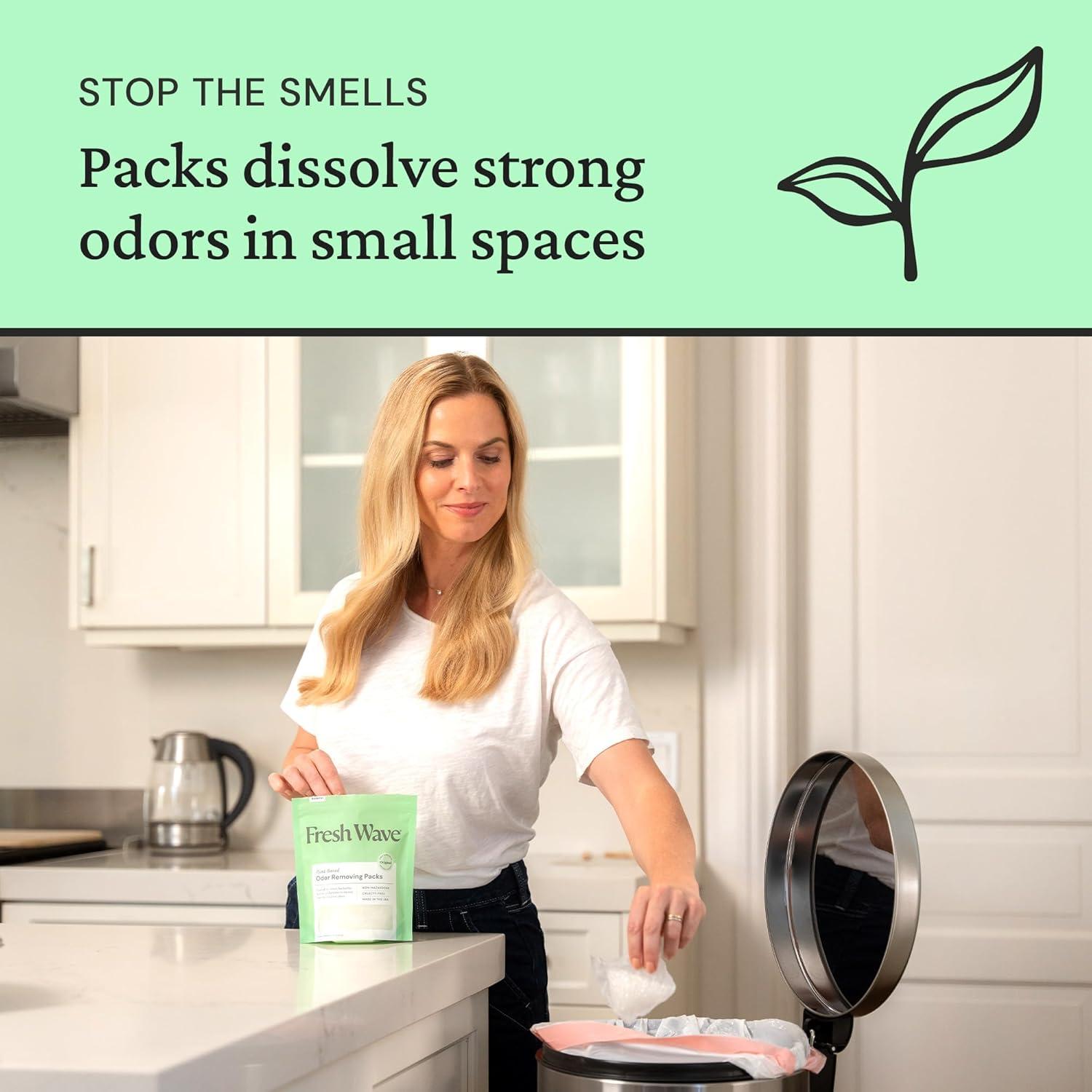 Eliminadores de Olores Fresh Wave, 6 Paquetes Naturales