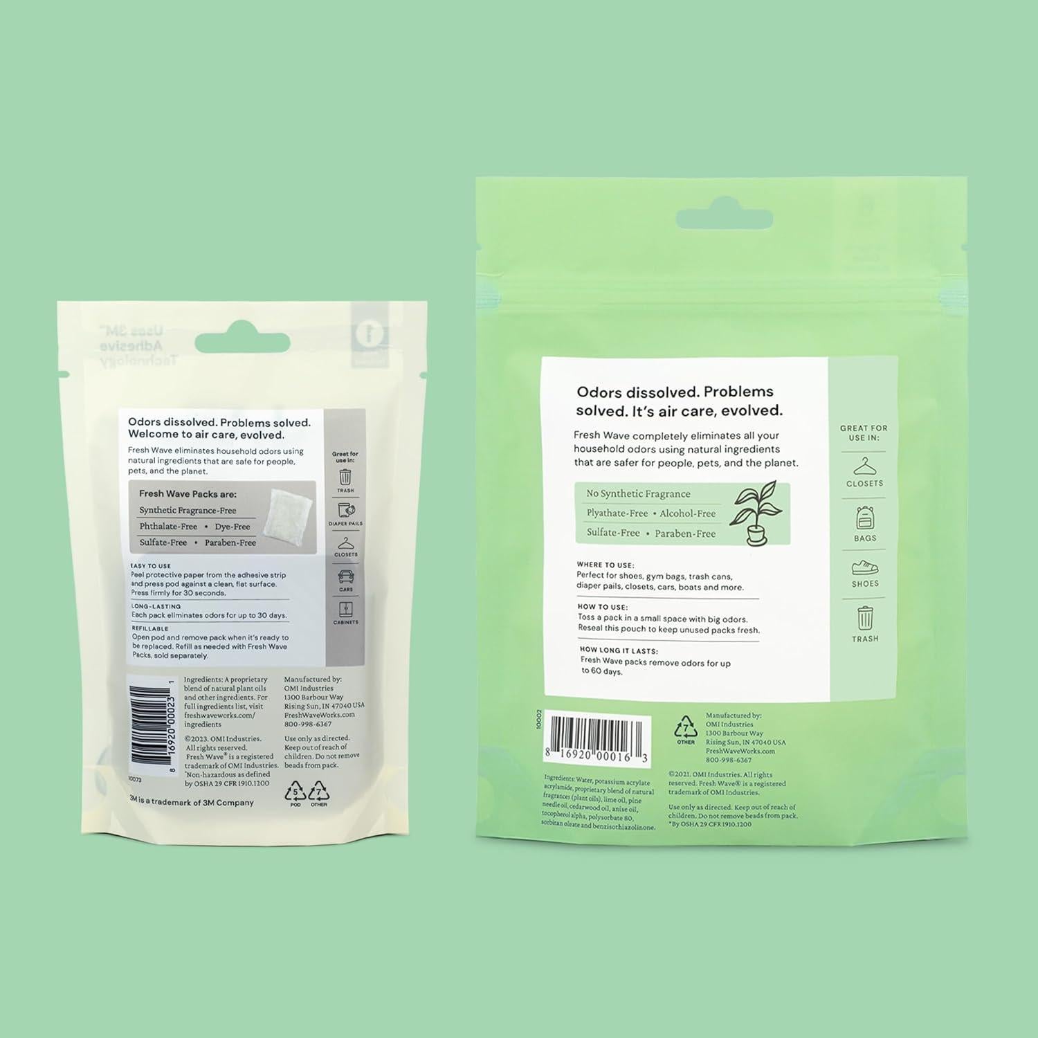 Eliminador de Olores Fresh Wave Original - 6 Paquetes