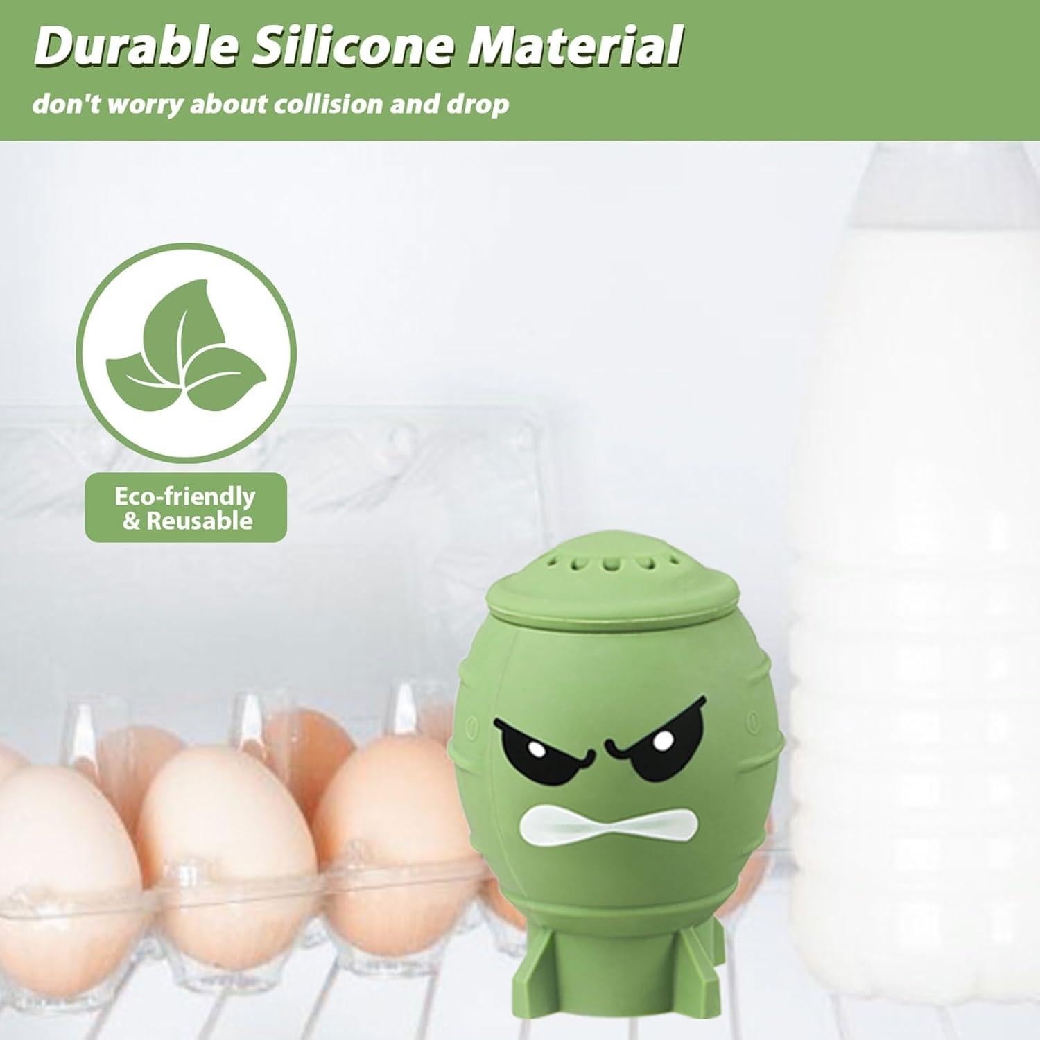 Desodorante de Nevera Koluti Fun Guy Silicona Reutilizable