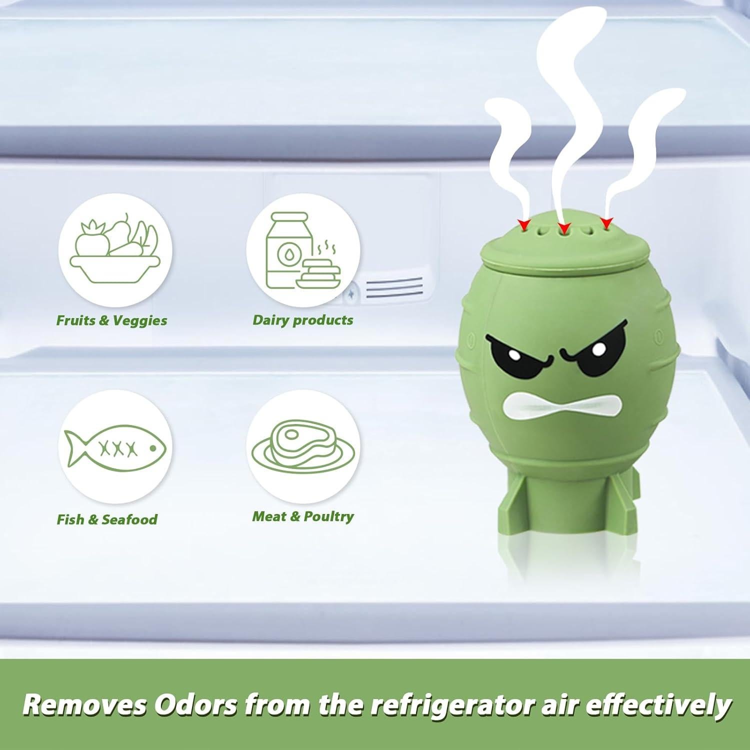 Desodorante de Nevera Koluti Fun Guy Silicona Reutilizable