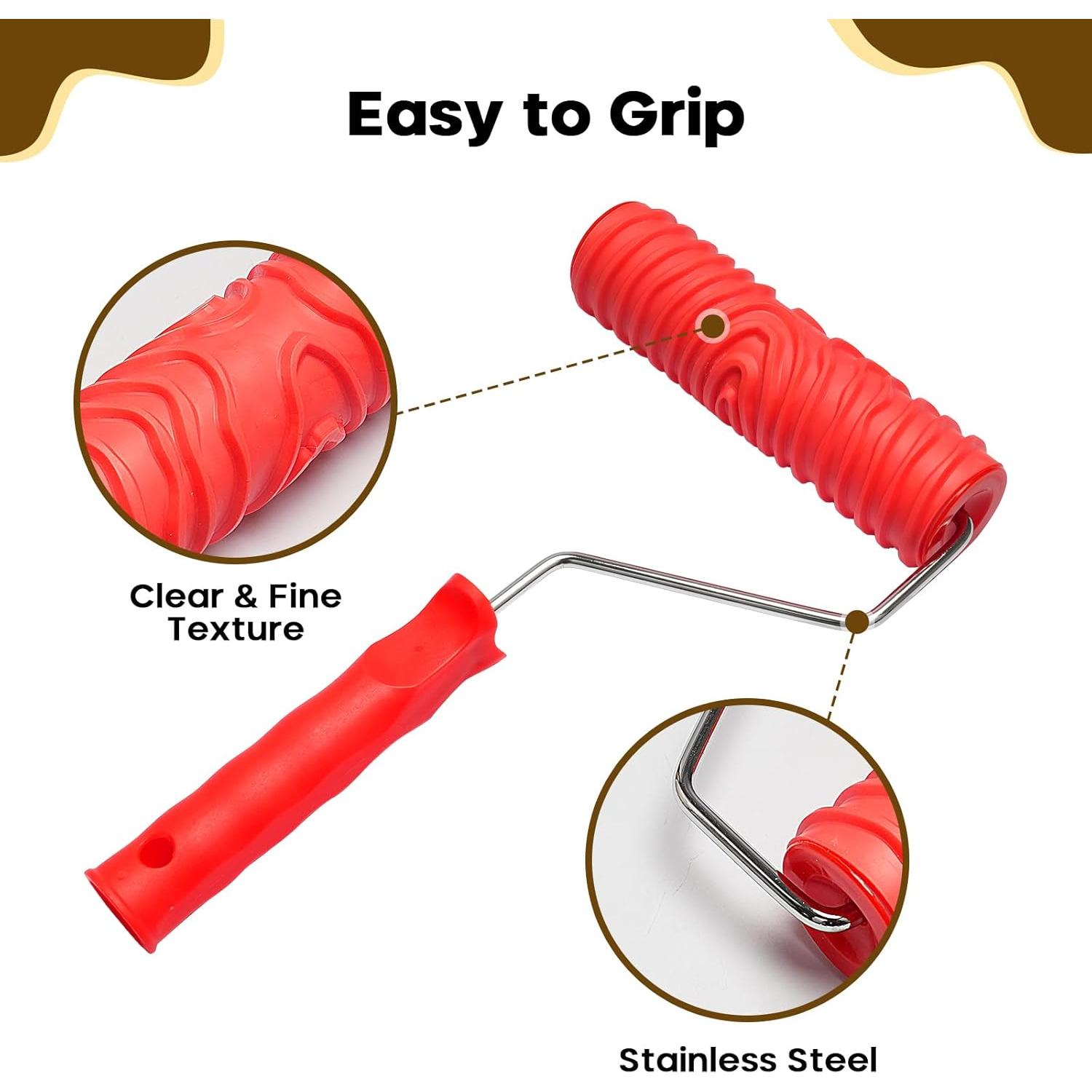 Juego de Herramientas de Texturización de Madera KOAKOMI 6 Pzas