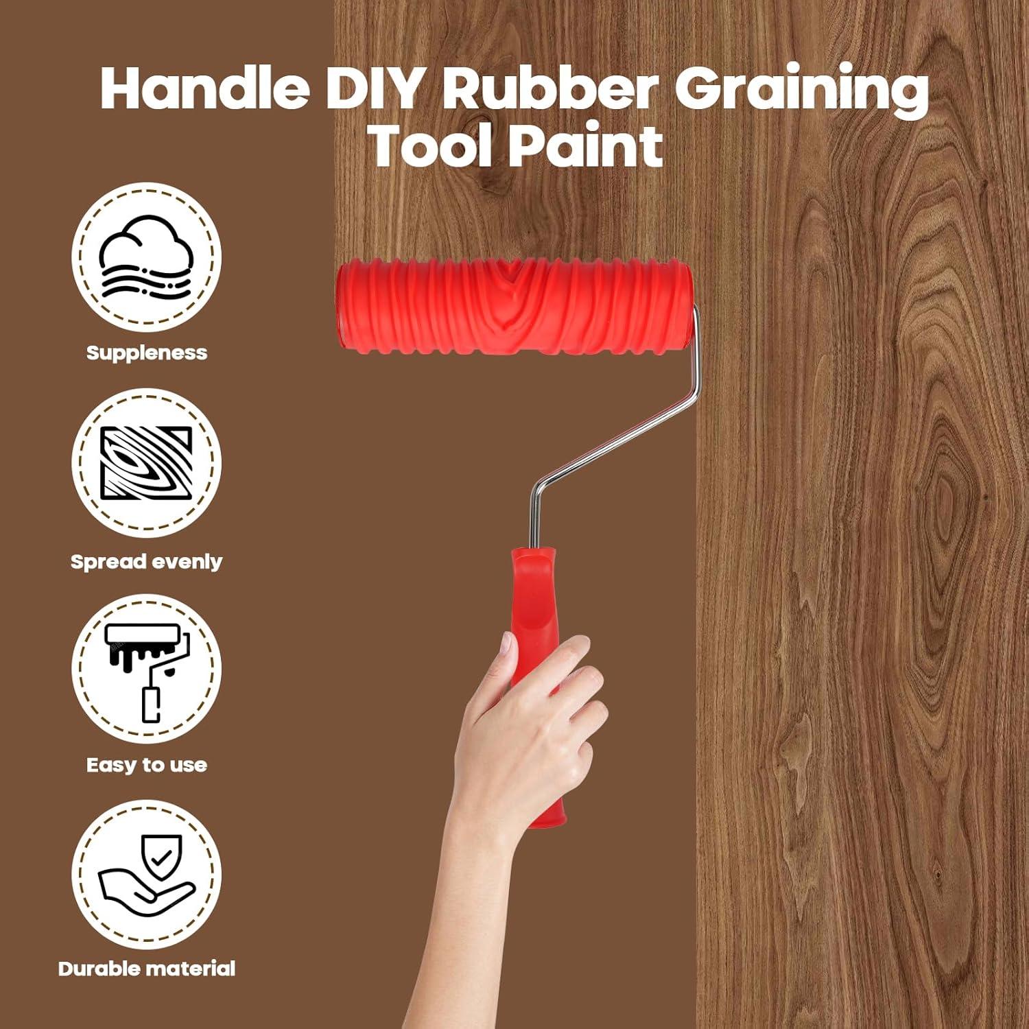 Juego de Herramientas de Texturización de Madera KOAKOMI 6 Pzas