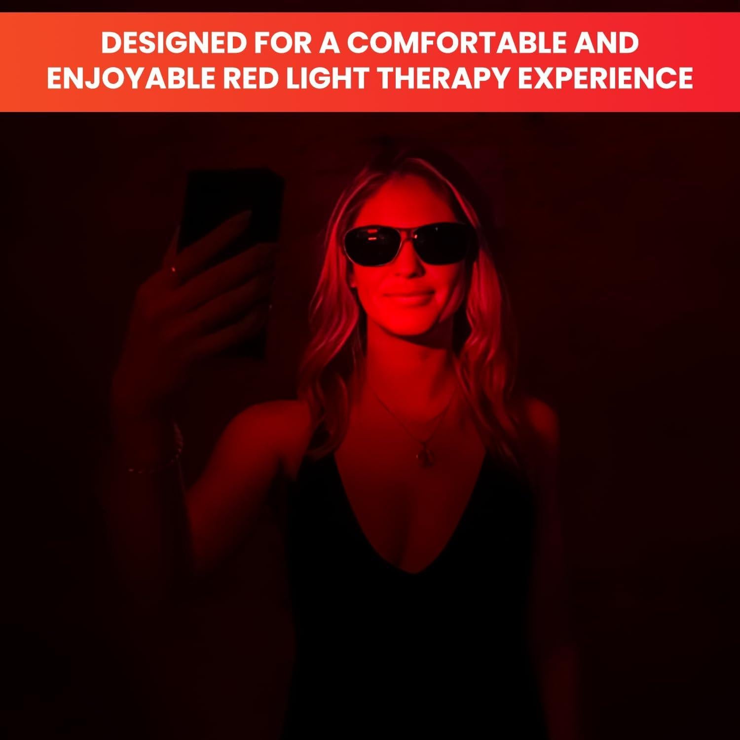 Gafas de Terapia de Luz Roja Mito IR3 - Protección Ocular