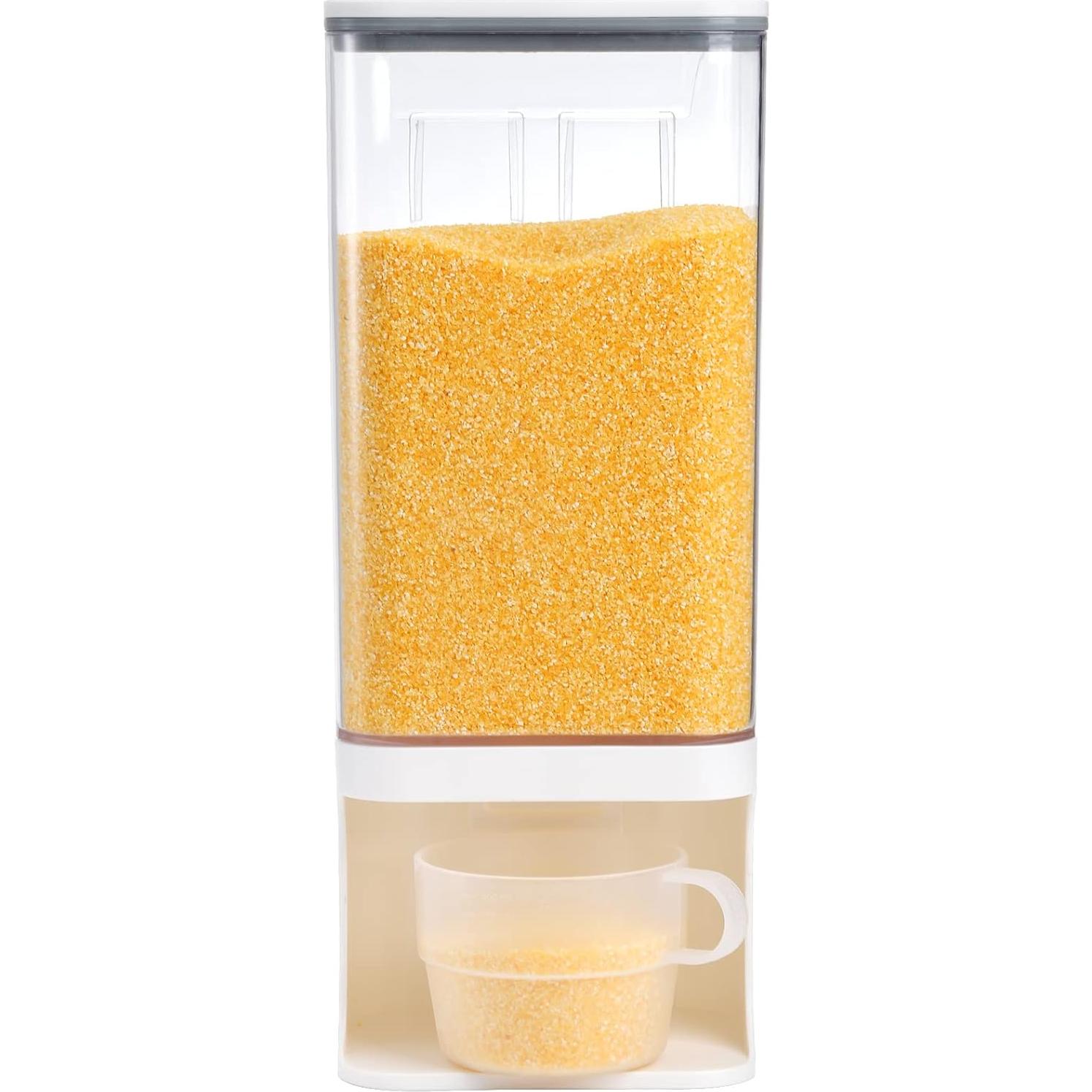 Dispensador de Arroz AVLA 1.5L Libre de BPA Montado en Pared