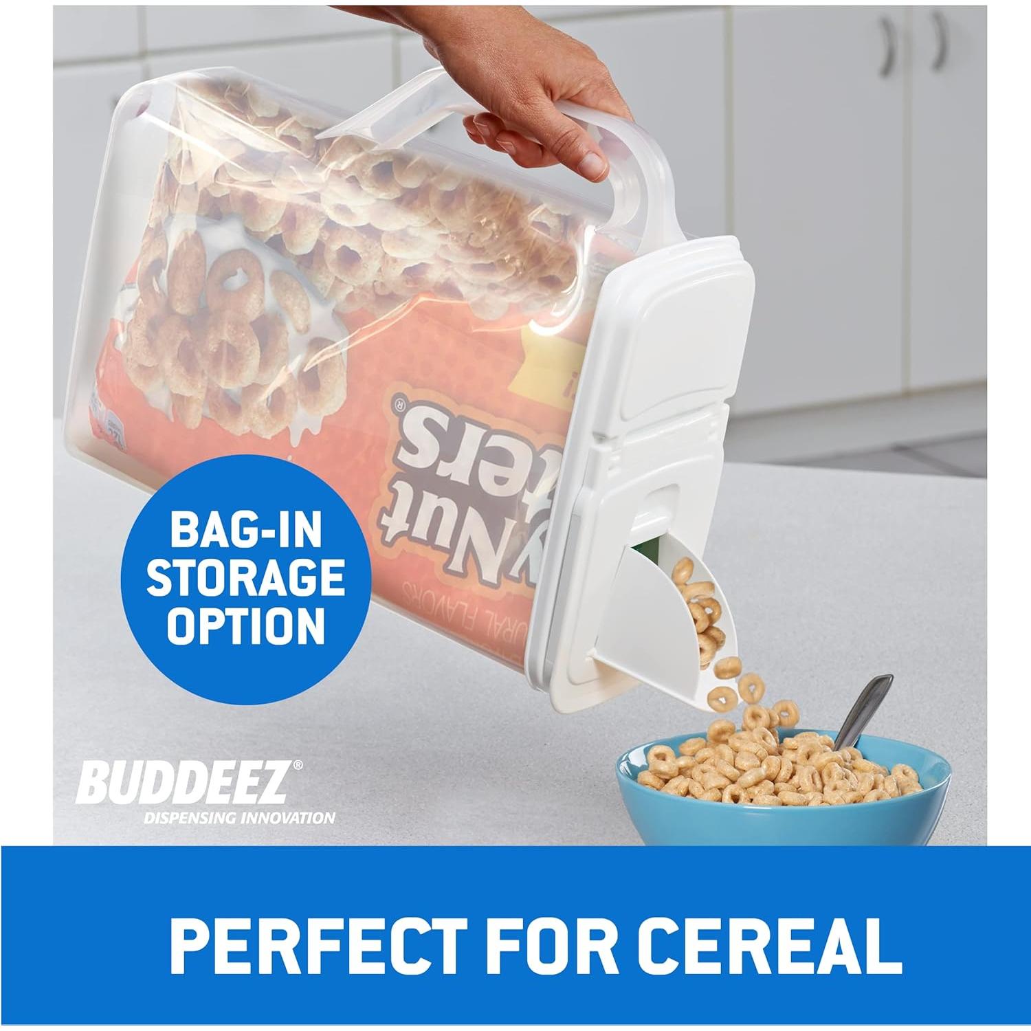 Contenedor de Almacenamiento Buddeez 7,57L Claro con Tapa